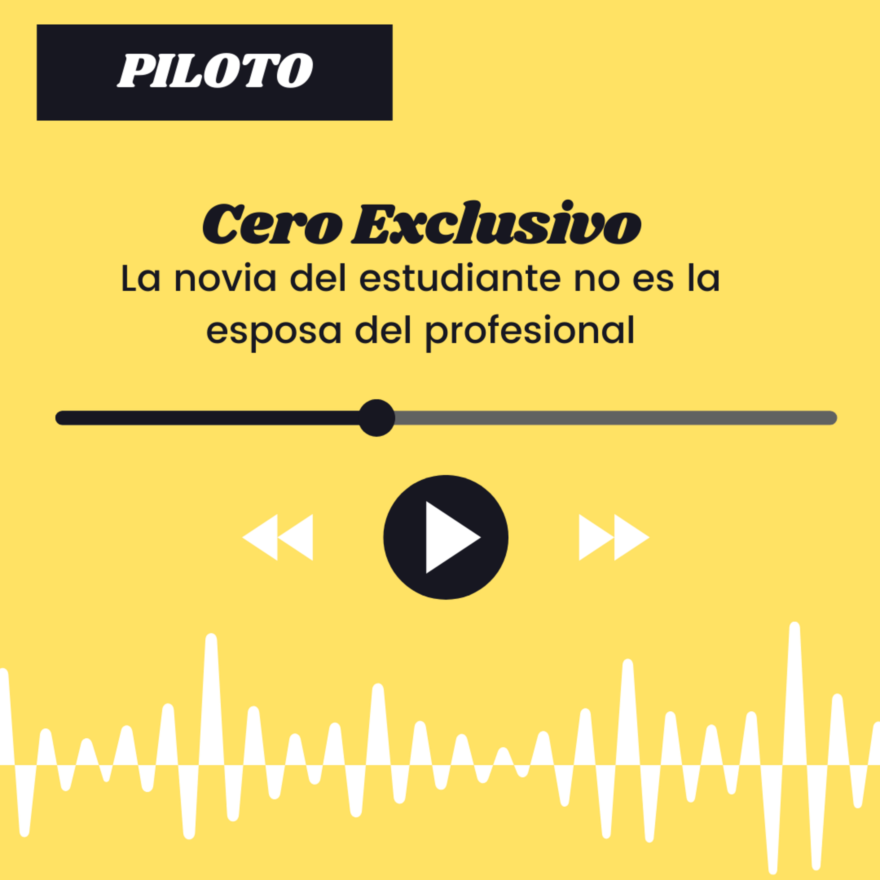 Piloto - La novia del estudiante no es la esposa del profesional episode artwork