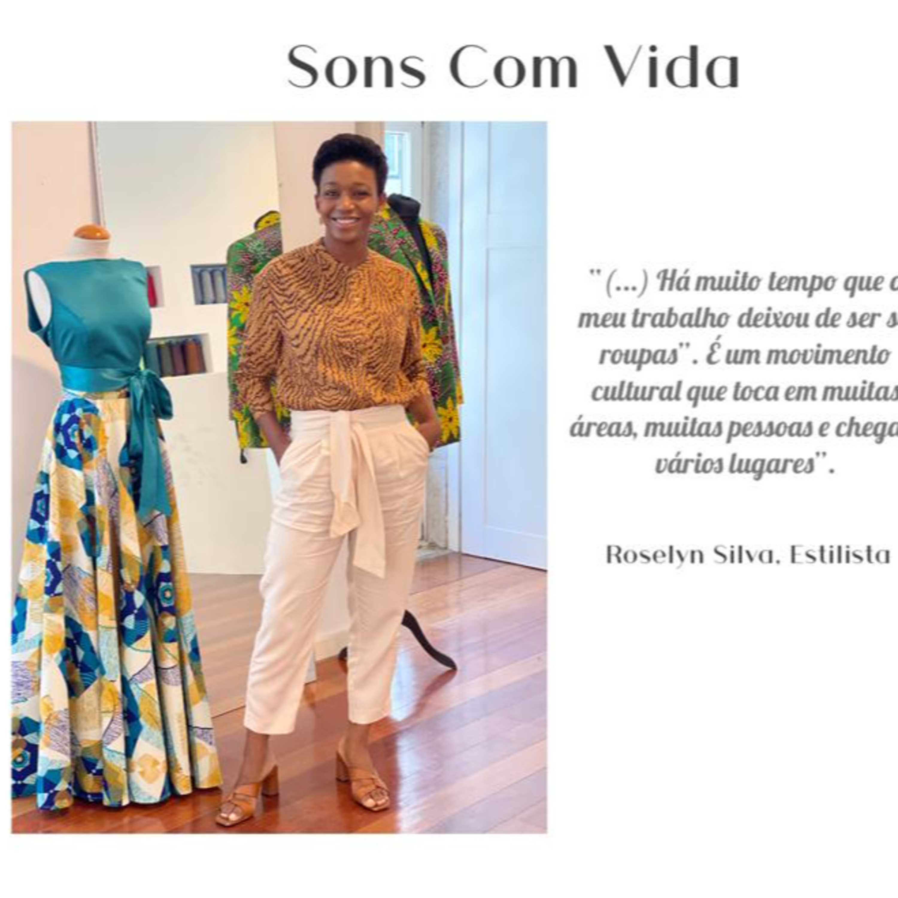SONS COM VIDA : Todos Temos Interesse Numa História Atraente e Singular- Todas as Histórias Contam!