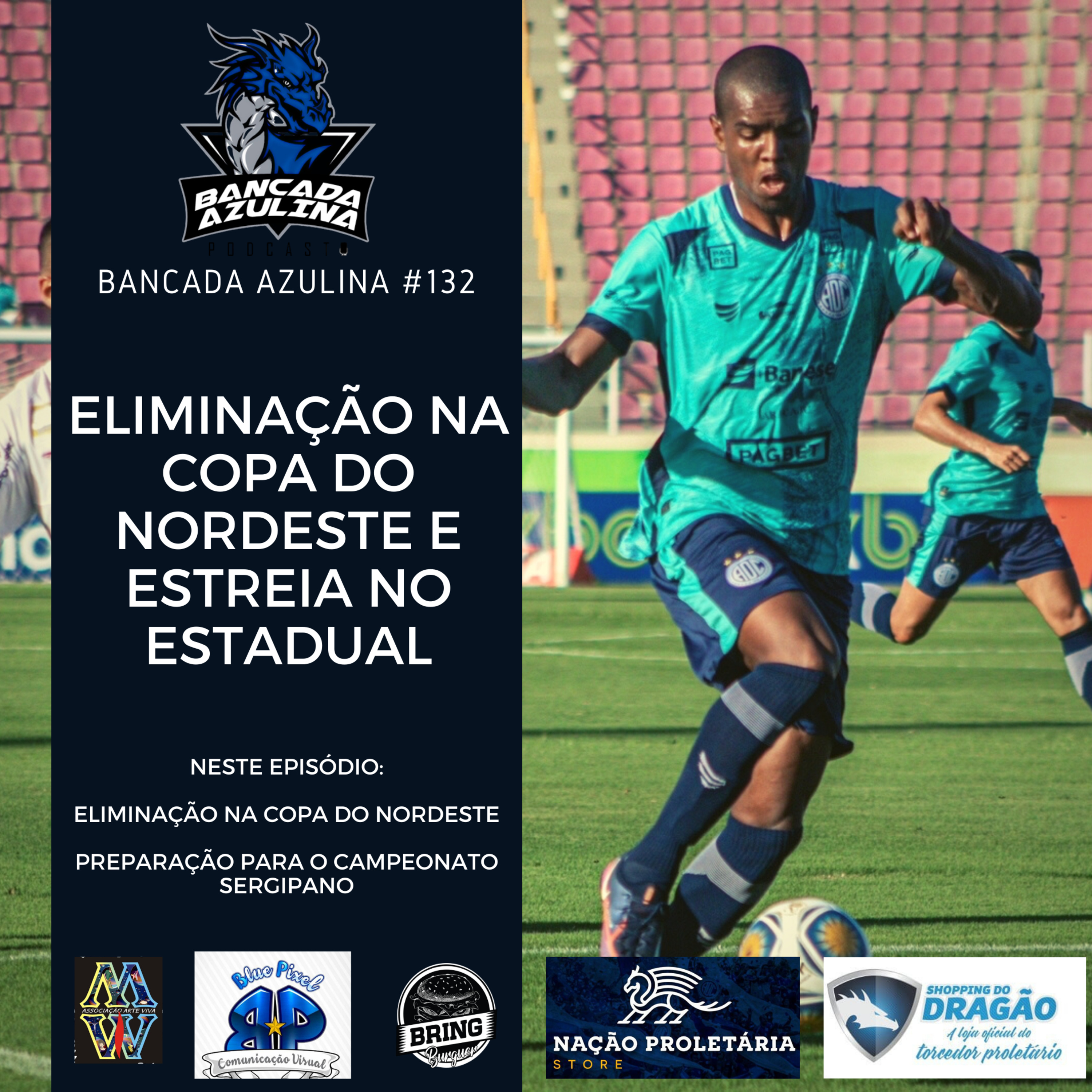 BANCADA AZULINA 141 - ELIMINAÇÃO NA COPA DO NORDESTE E ESTREIA NO ESTADUAL episode artwork