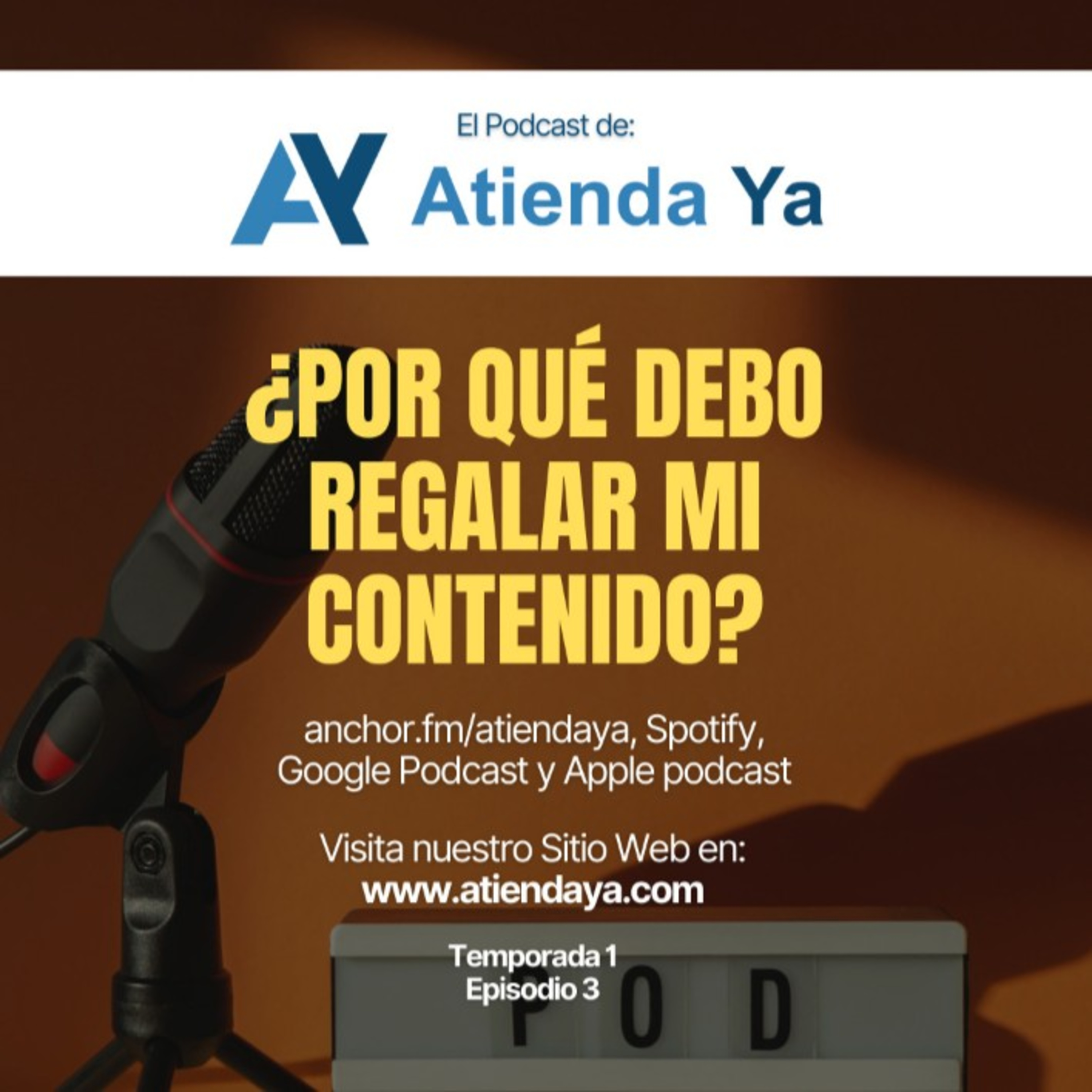 ¿Por qué debo regalar mi contenido? episode artwork