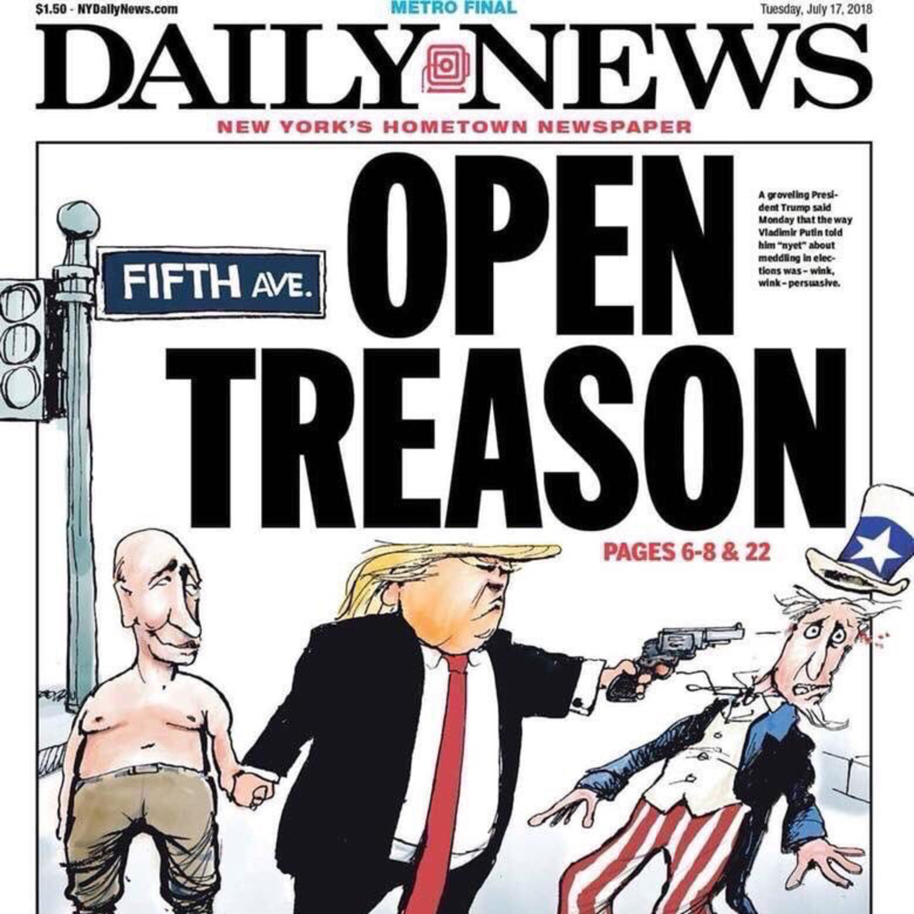 Goodbye America hello fascism episode artwork