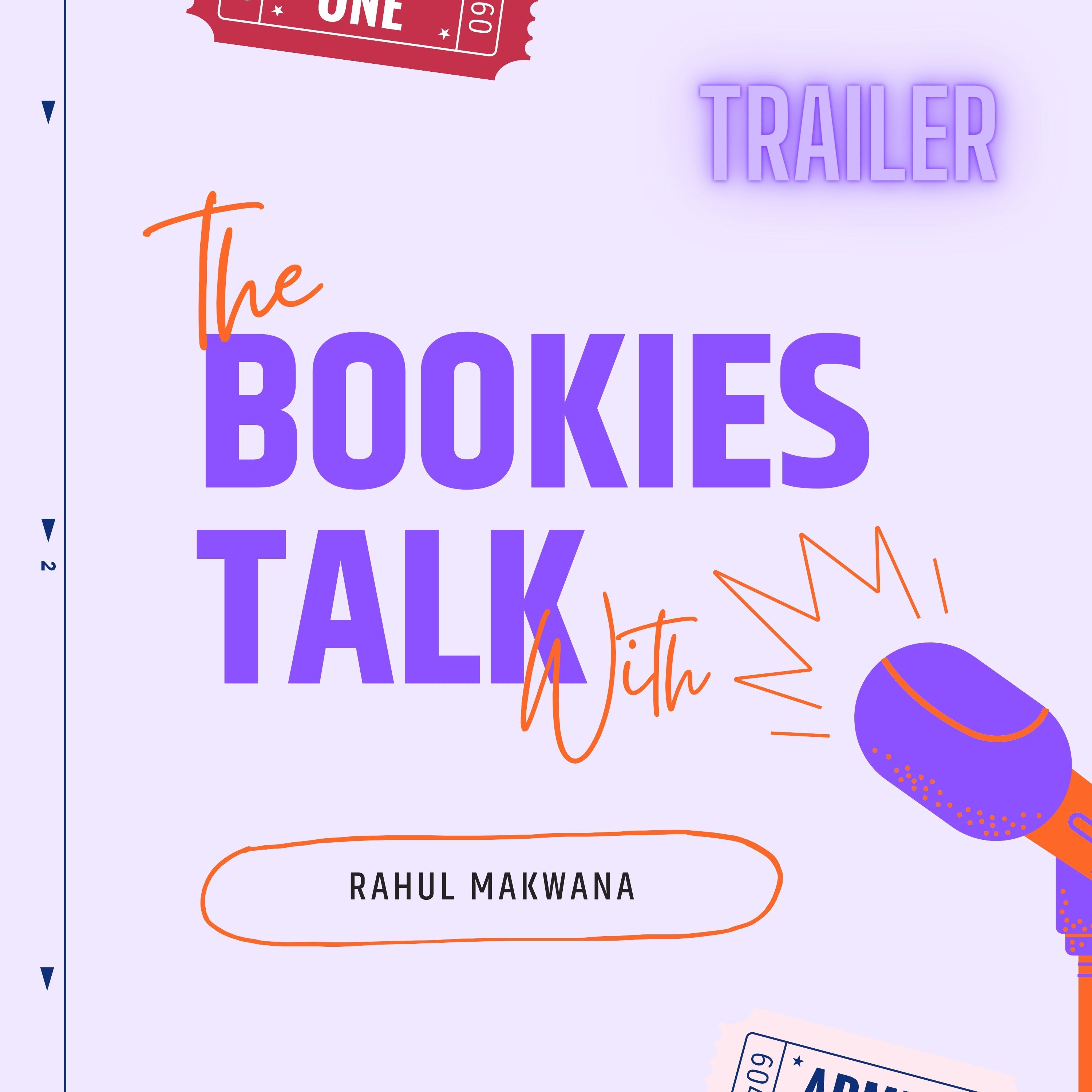 Bookies Talk with Rahul Makwana