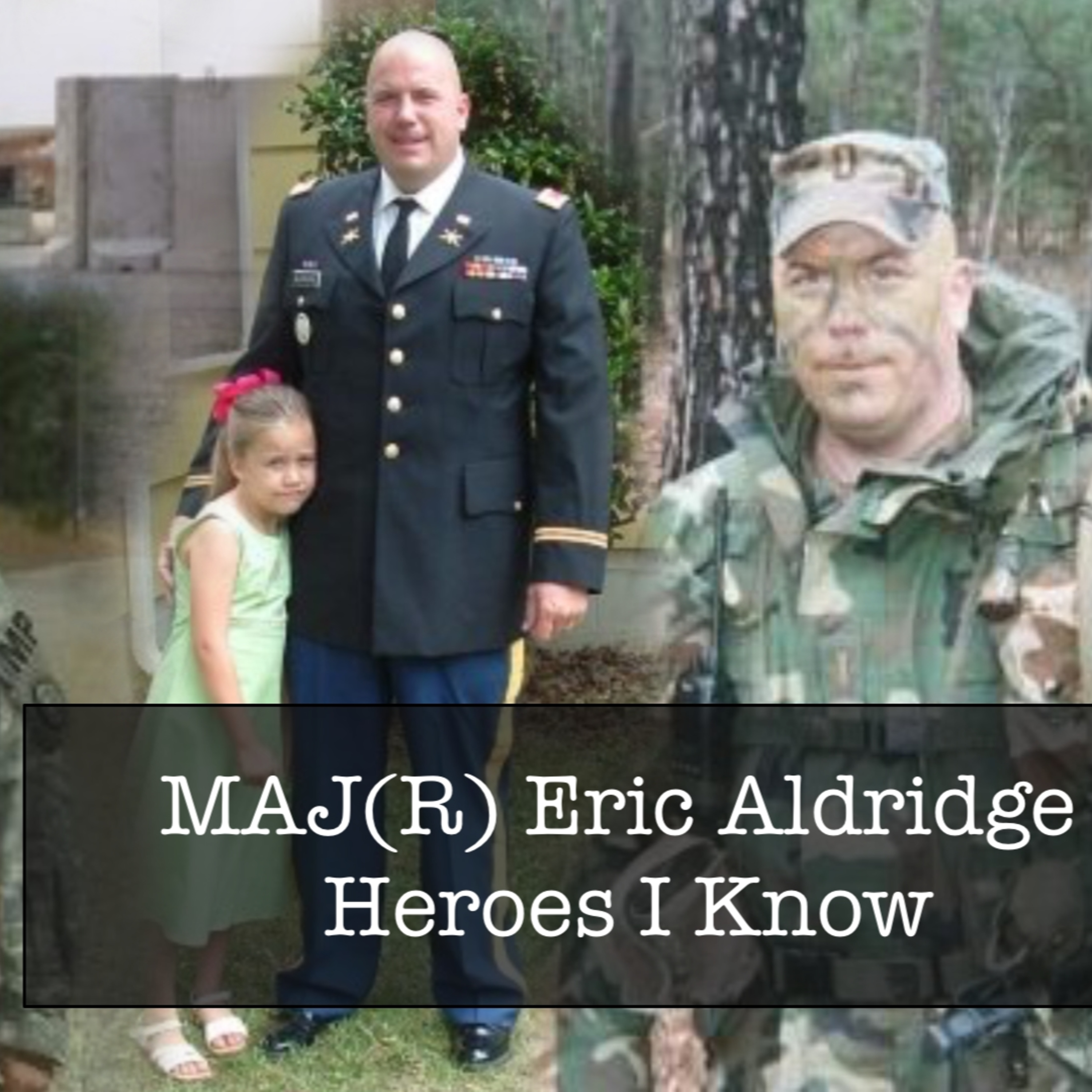 MAJ(R) Eric Aldridge laughs and cries as he recounts his time in the Army