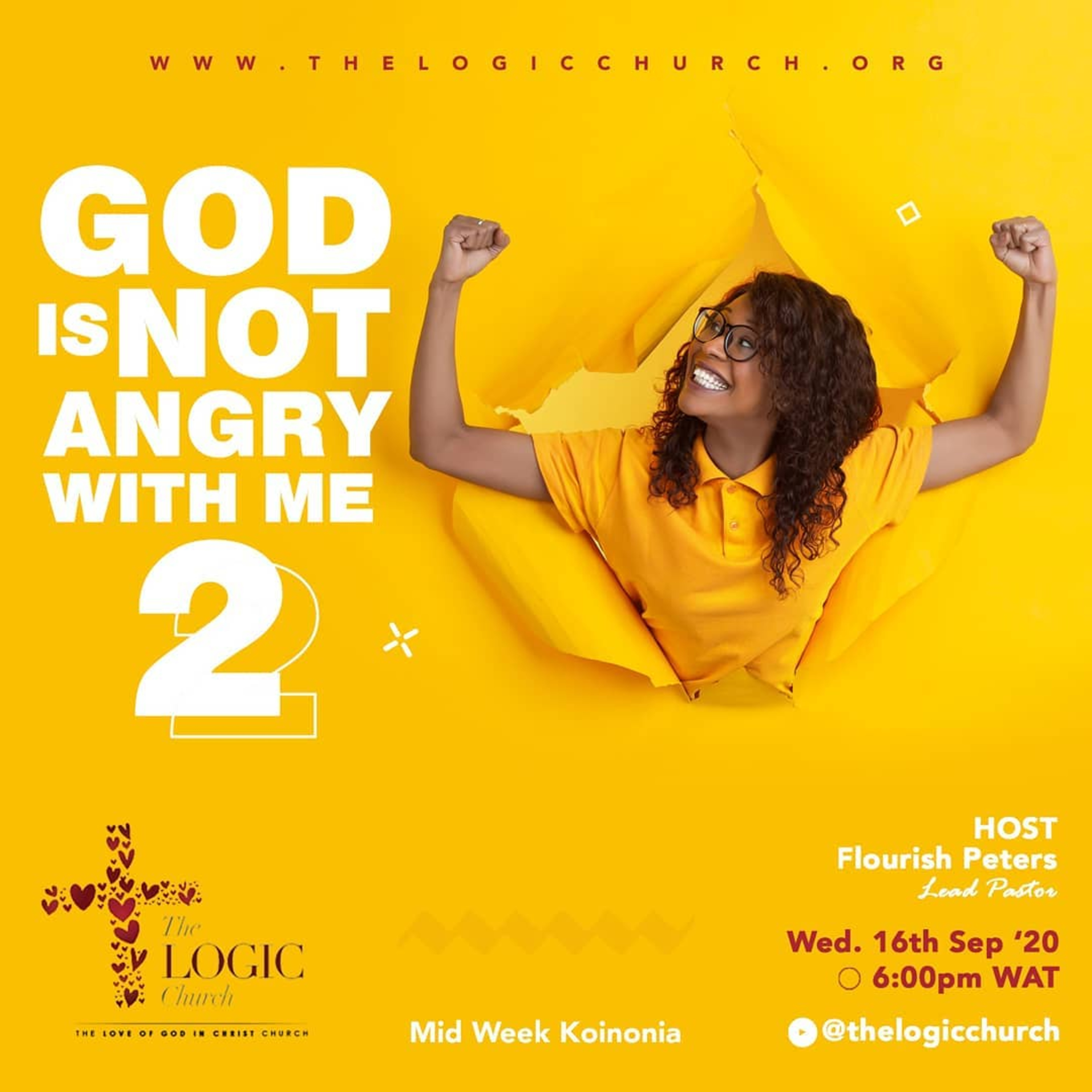 GOD IS NOT ANGRY WITH ME BY FLOURISH PETERS  episode artwork