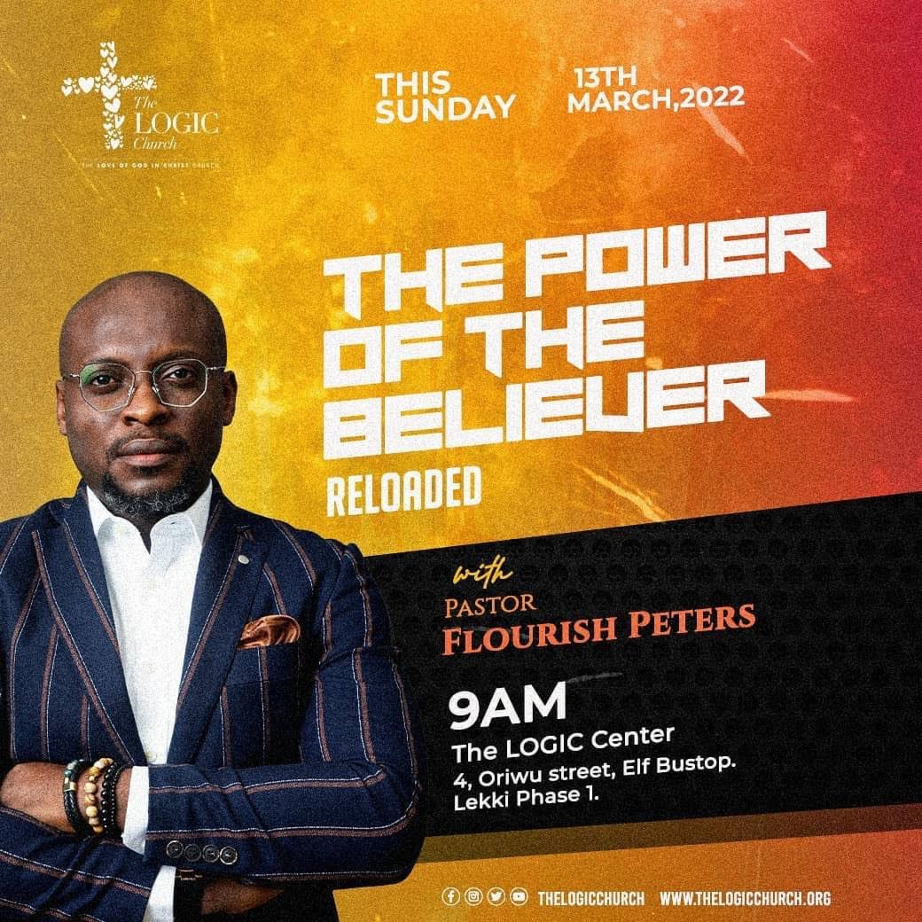 THE POWER OF THE BELIEVER RELOADED BY FLOURISH PETERS. episode artwork