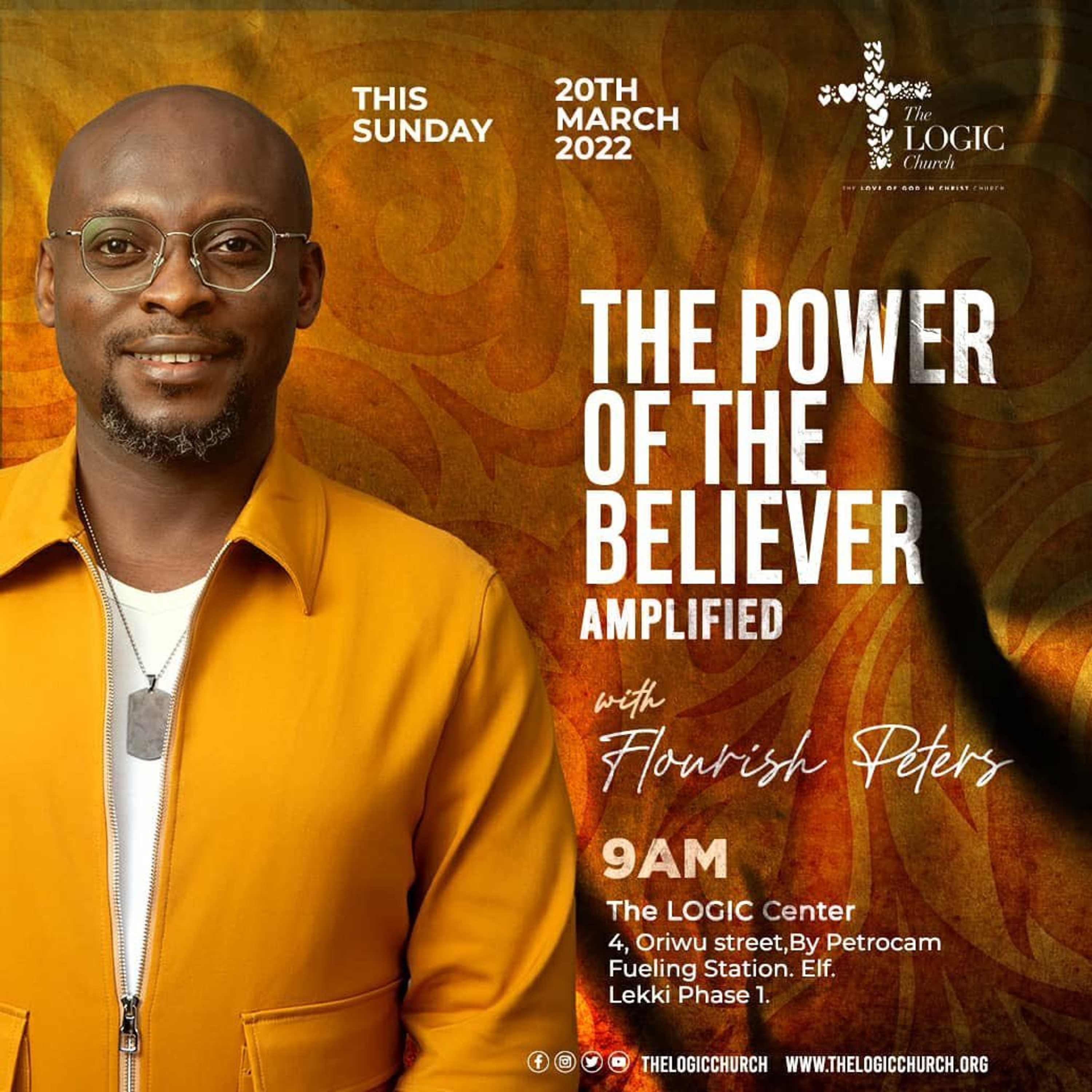 THE POWER OF THE BELIEVER AMPLIFIED BY FLOURISH PETERS. episode artwork