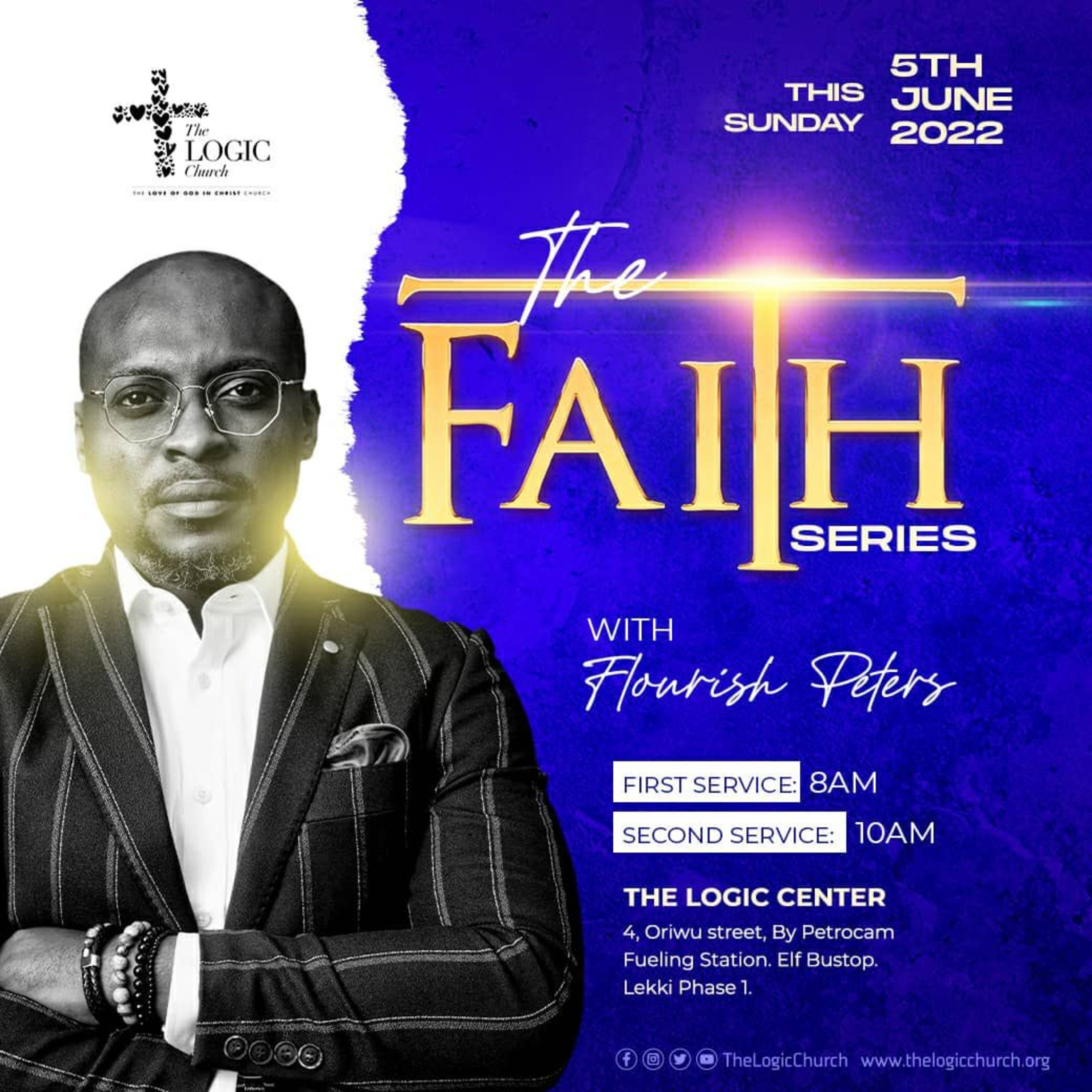 THE FAITH SERIES BY FLOURISH PETERS. episode artwork