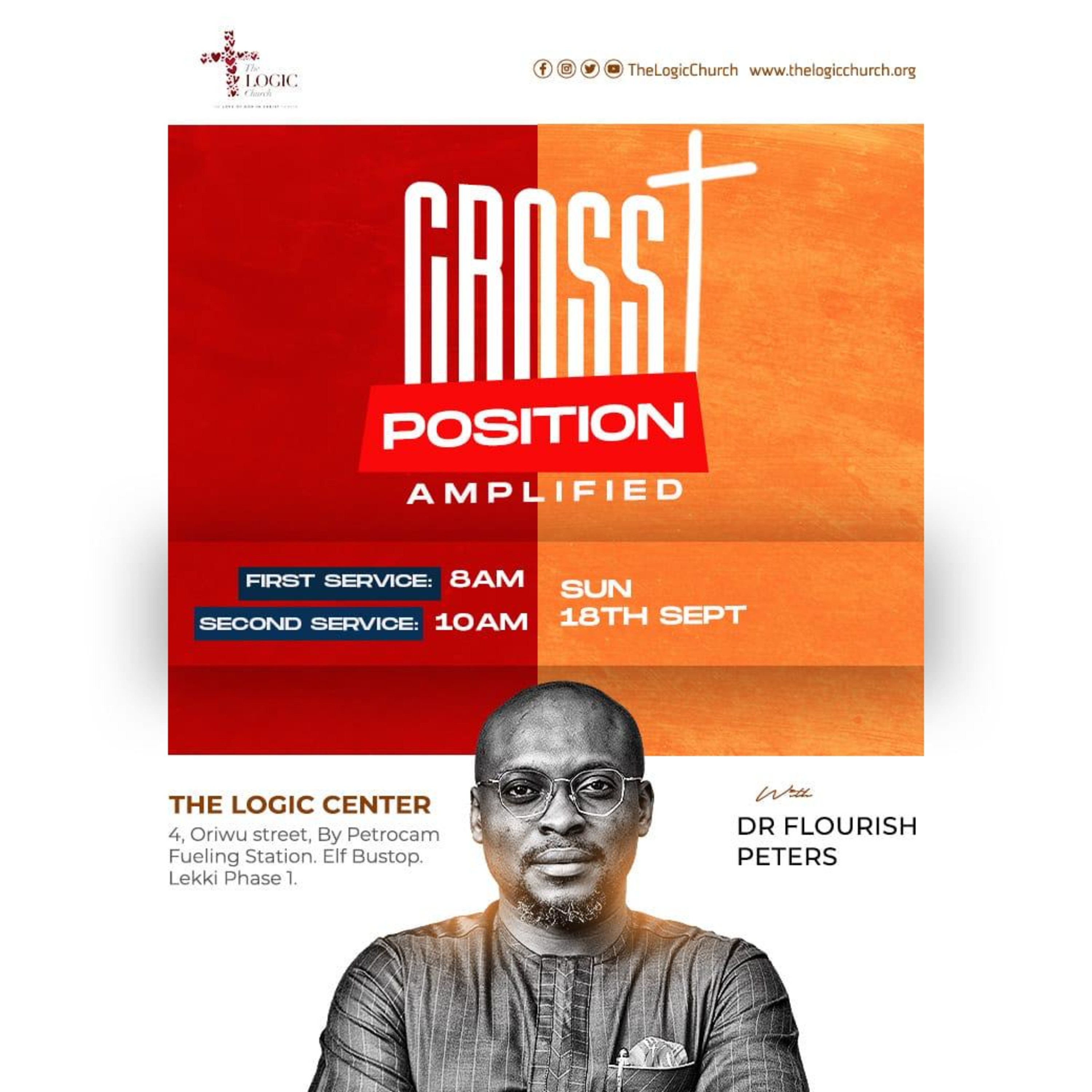 CROSS POSITION ( AMPLIFIED) BY DR. FLOURISH PETERS. episode artwork