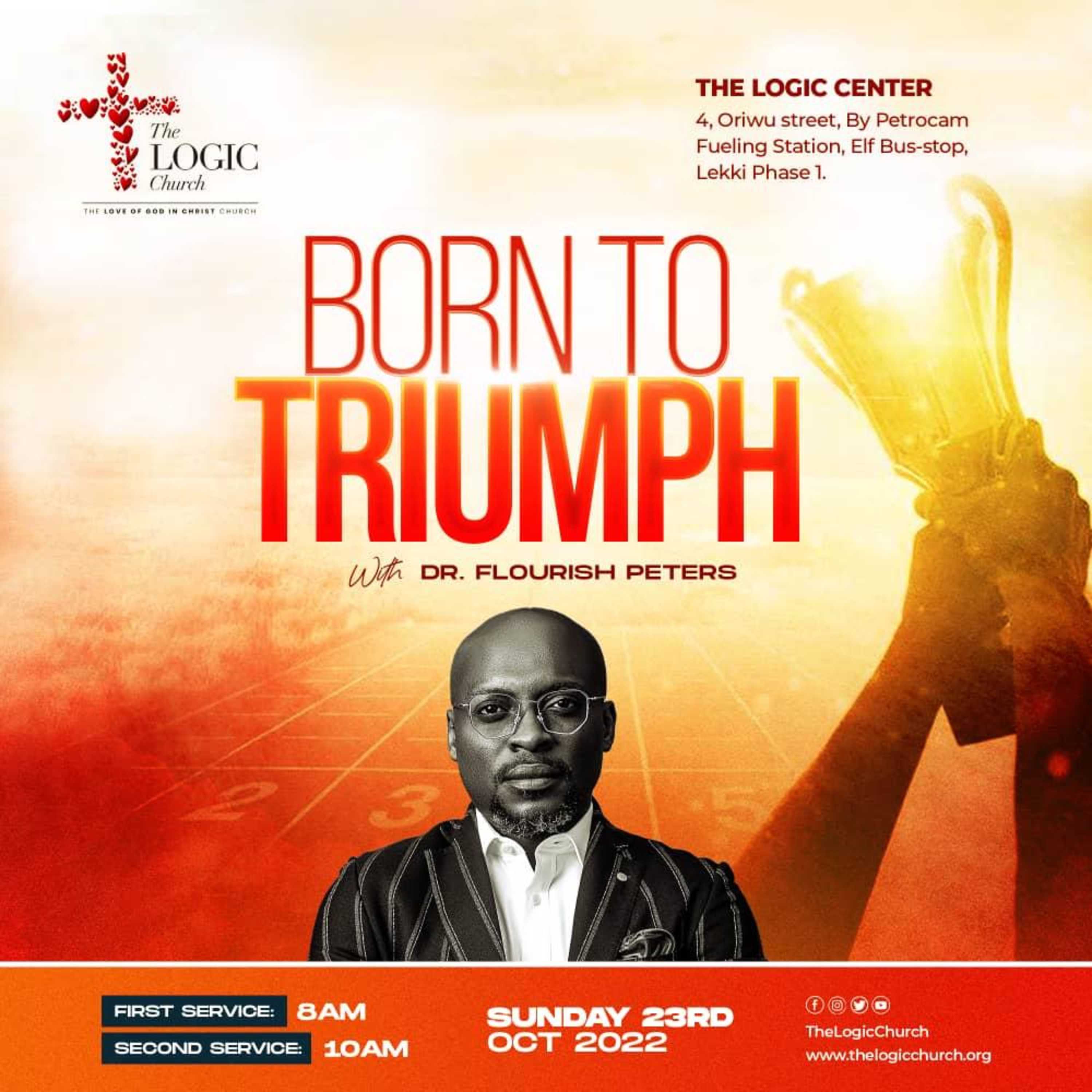 BORN TO TRIUMPH BY DR. FLOURISH PETERS. episode artwork