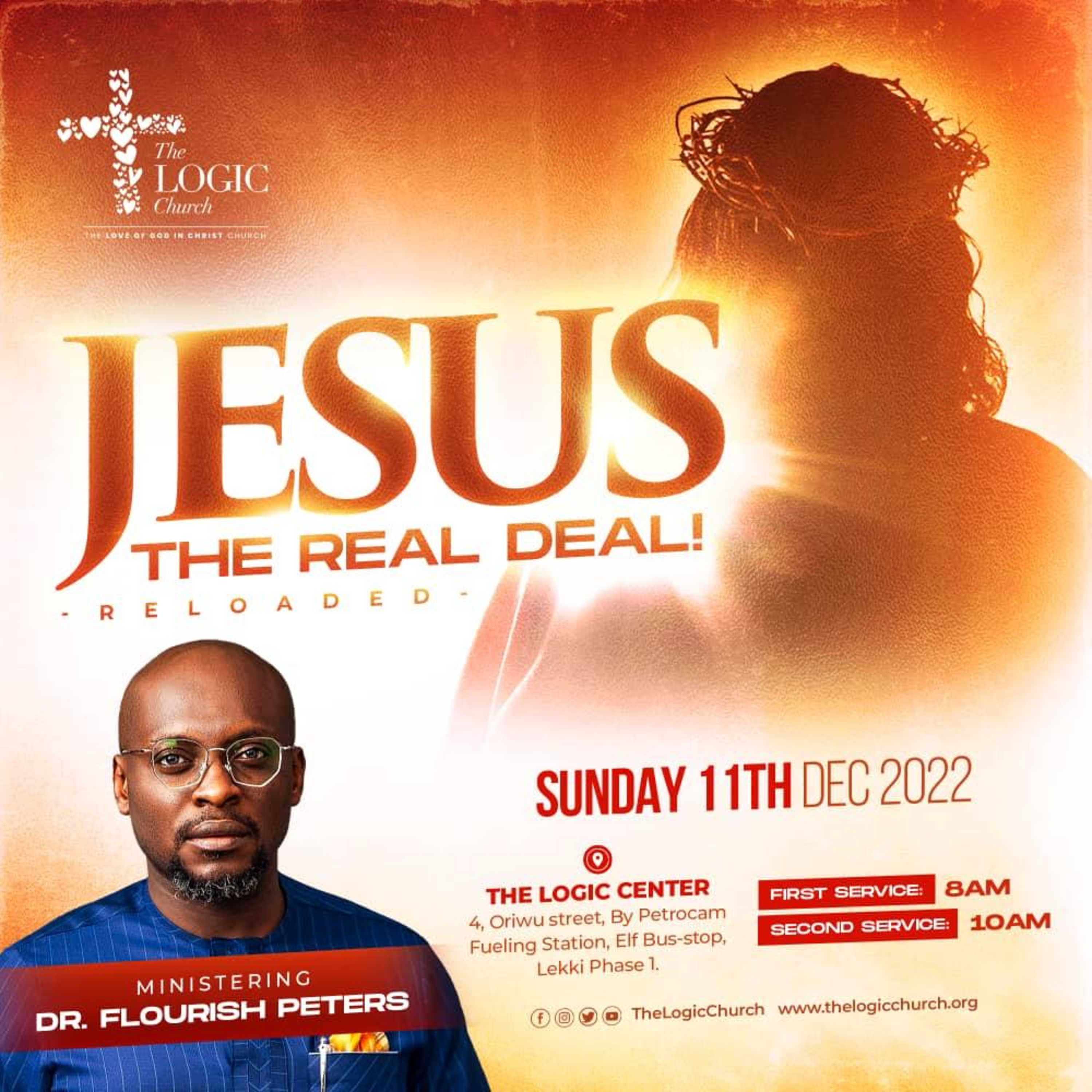 JESUS THE REAL DEAL! ( RELOADED). BY DR. FLOURISH PETERS. episode artwork