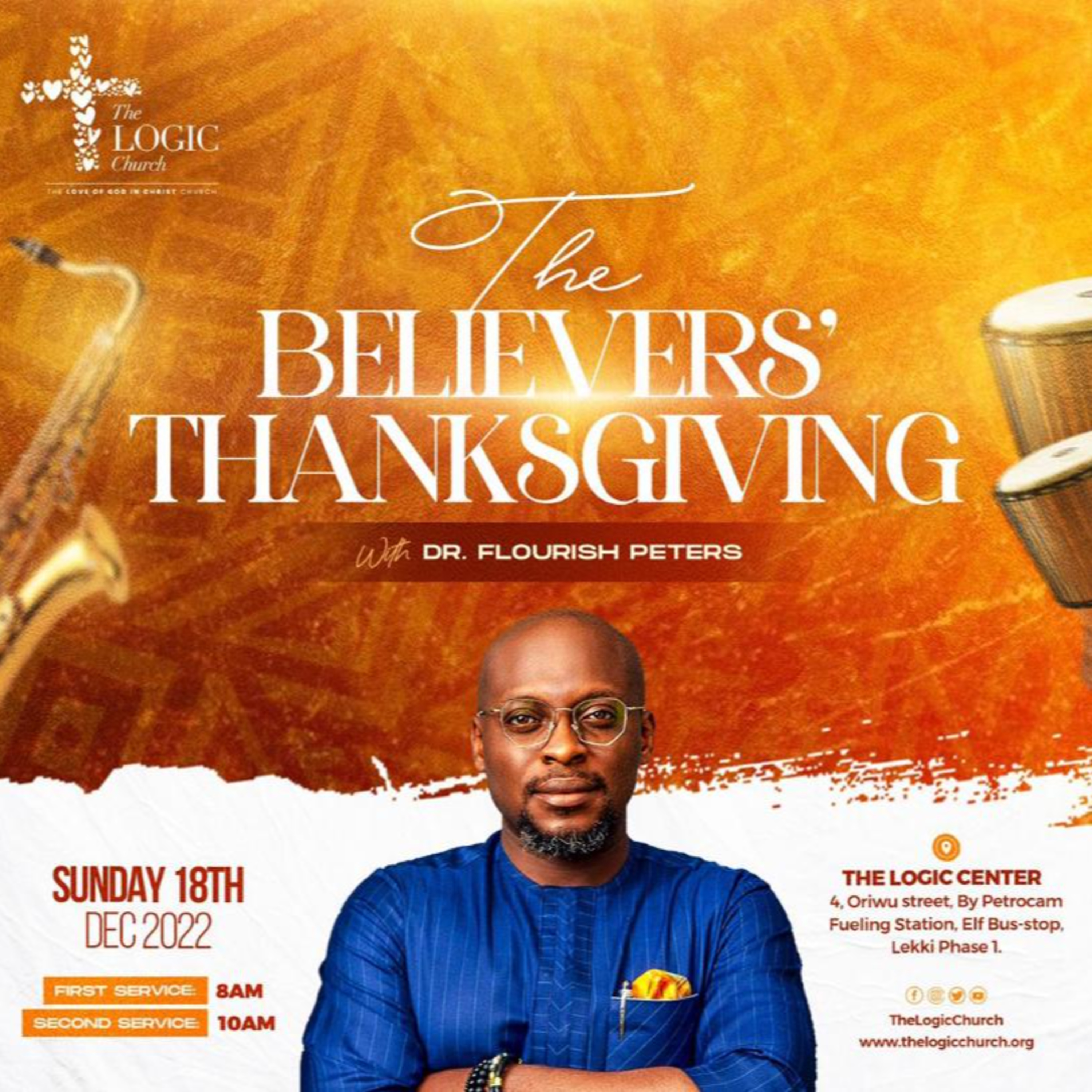 THE BELIEVERS' THANKSGIVING BY DR. FLOURISH PETERS. episode artwork