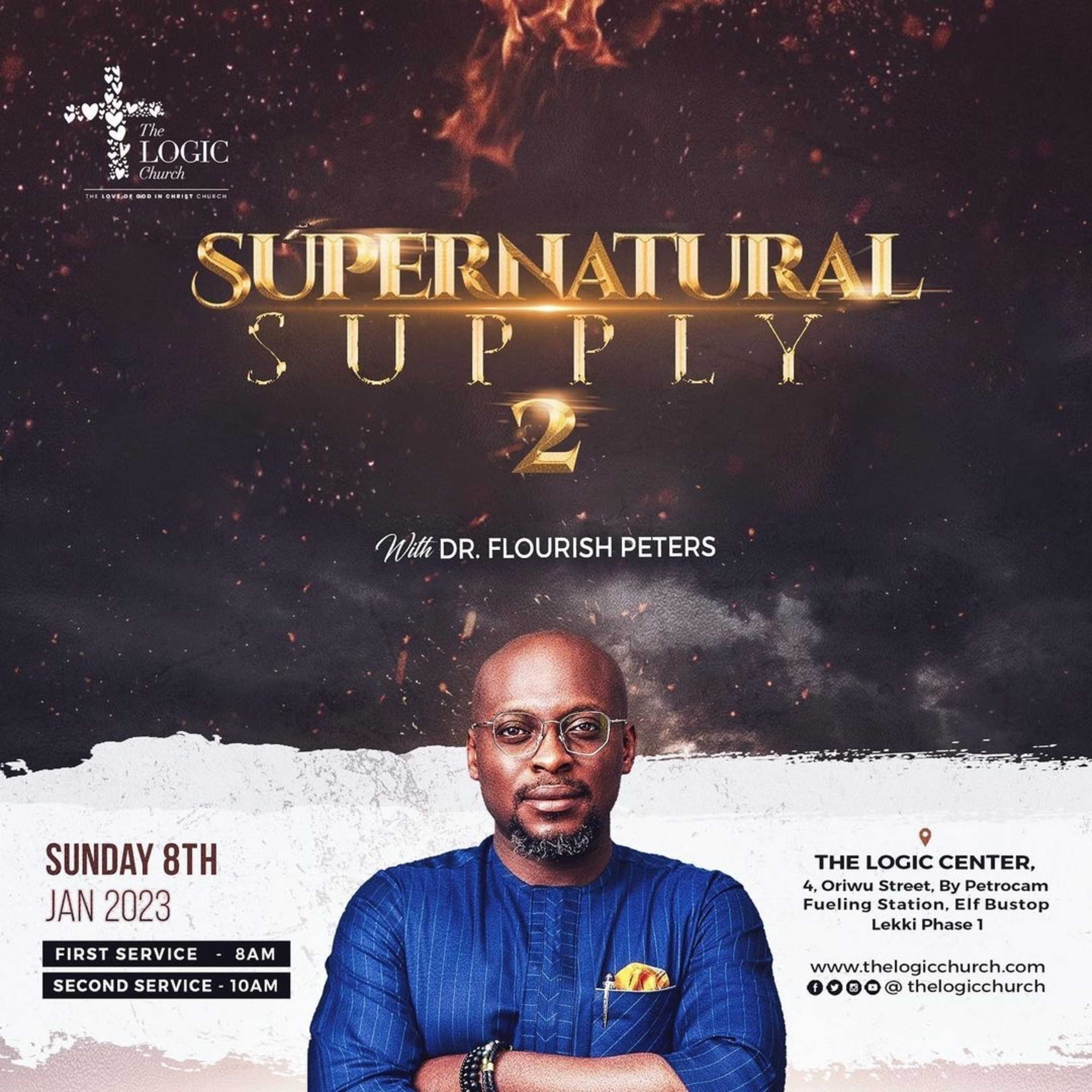 SUPERNATURAL SUPPLY 2 BY DR. FLOURISH PETERS. episode artwork