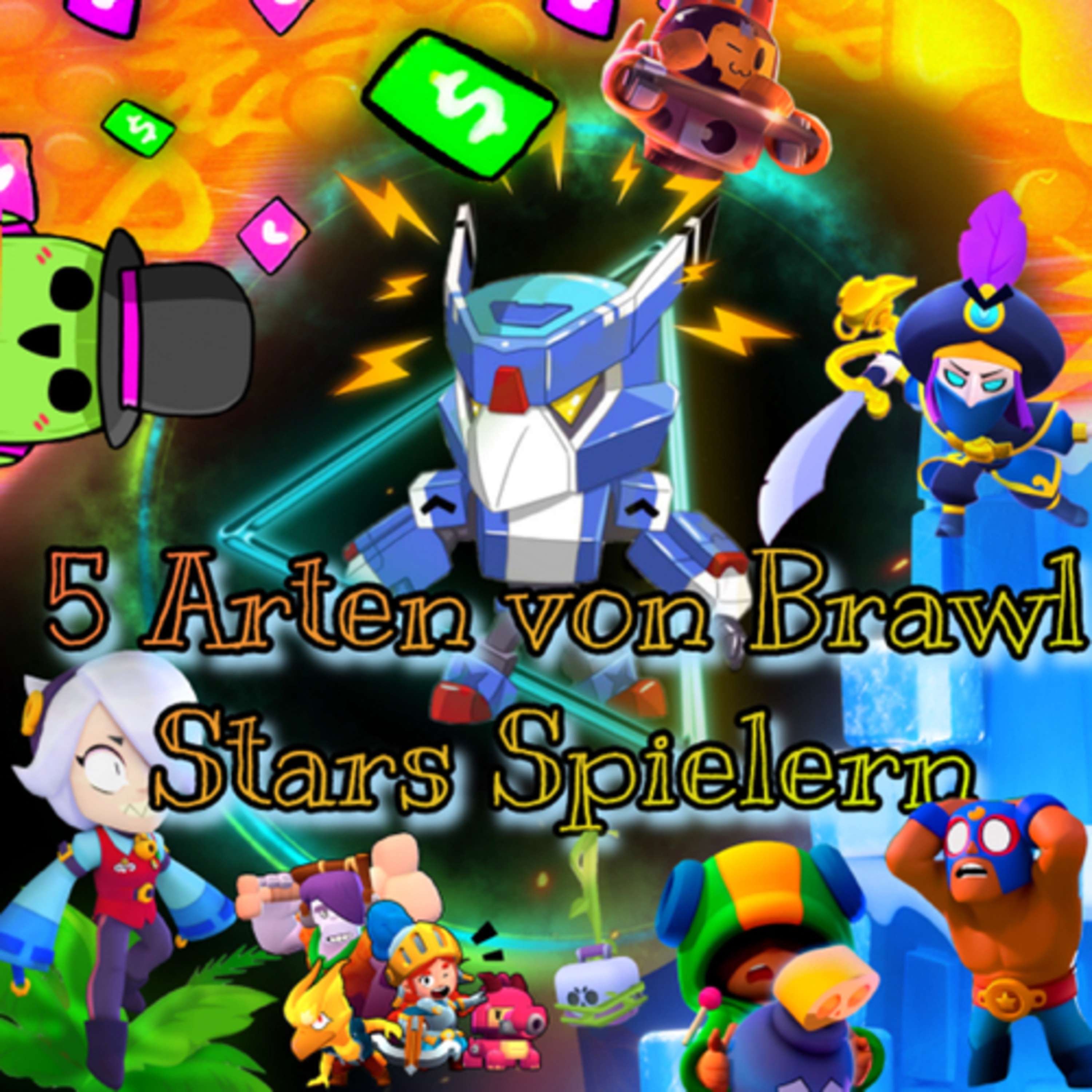 #574| 5️⃣ Arten von Brawl Stars Spielern🤫🤭 episode artwork