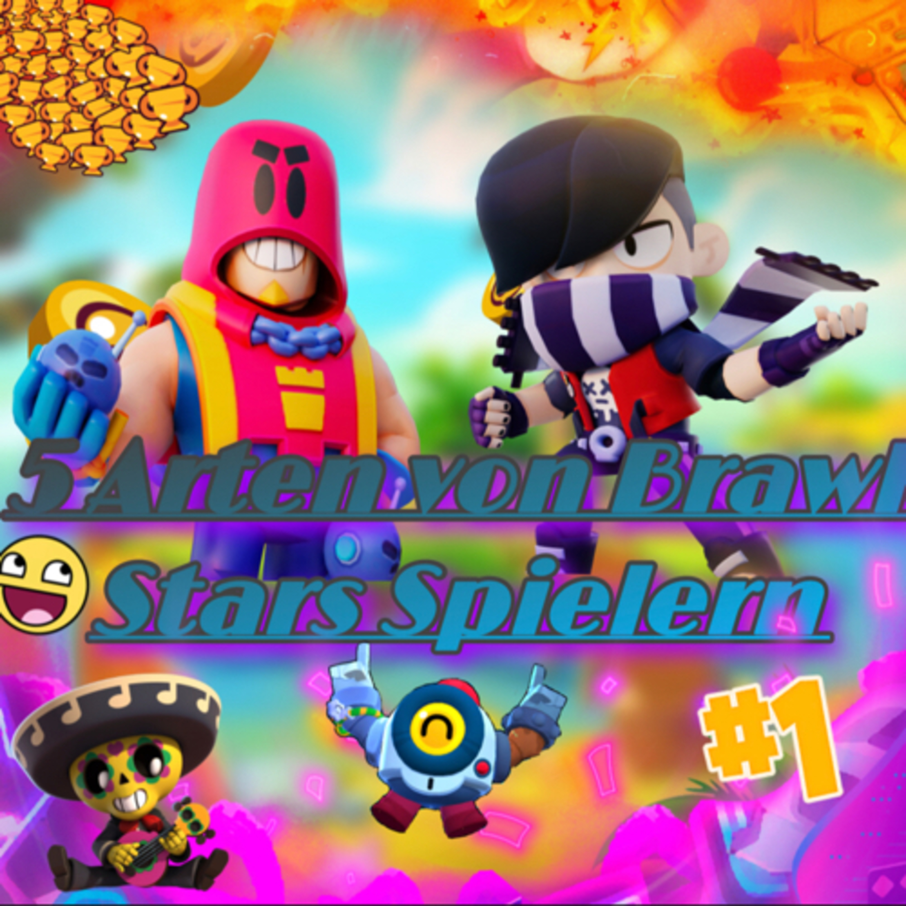 #725| 😂5️⃣ Arten von Brawl Stars Spielern😆👥 episode artwork