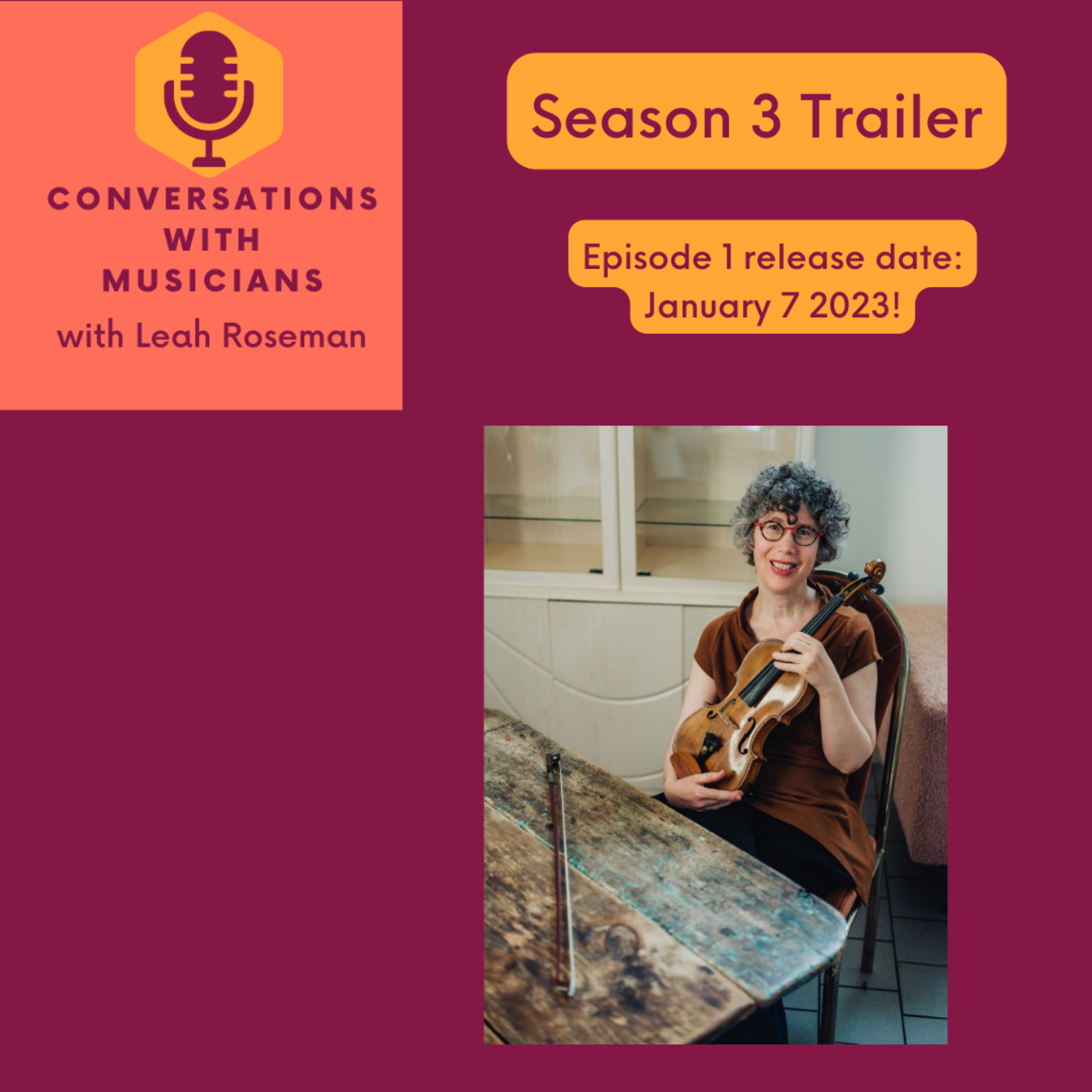 Conversations with Musicians, with Leah Roseman