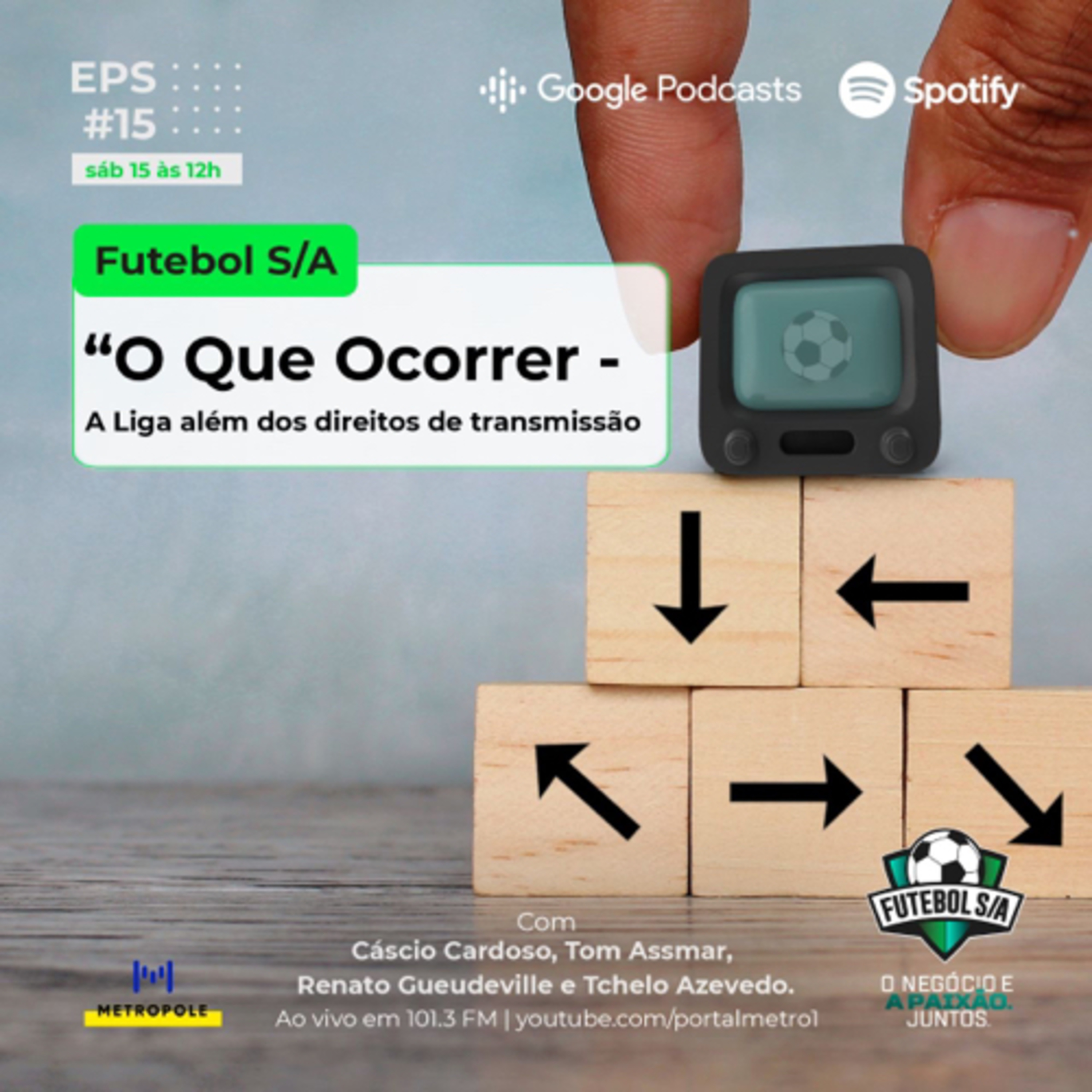 Futebol S/A T4, Ep15 - “O que ocorrer” - A Liga além dos direitos de transmissão.