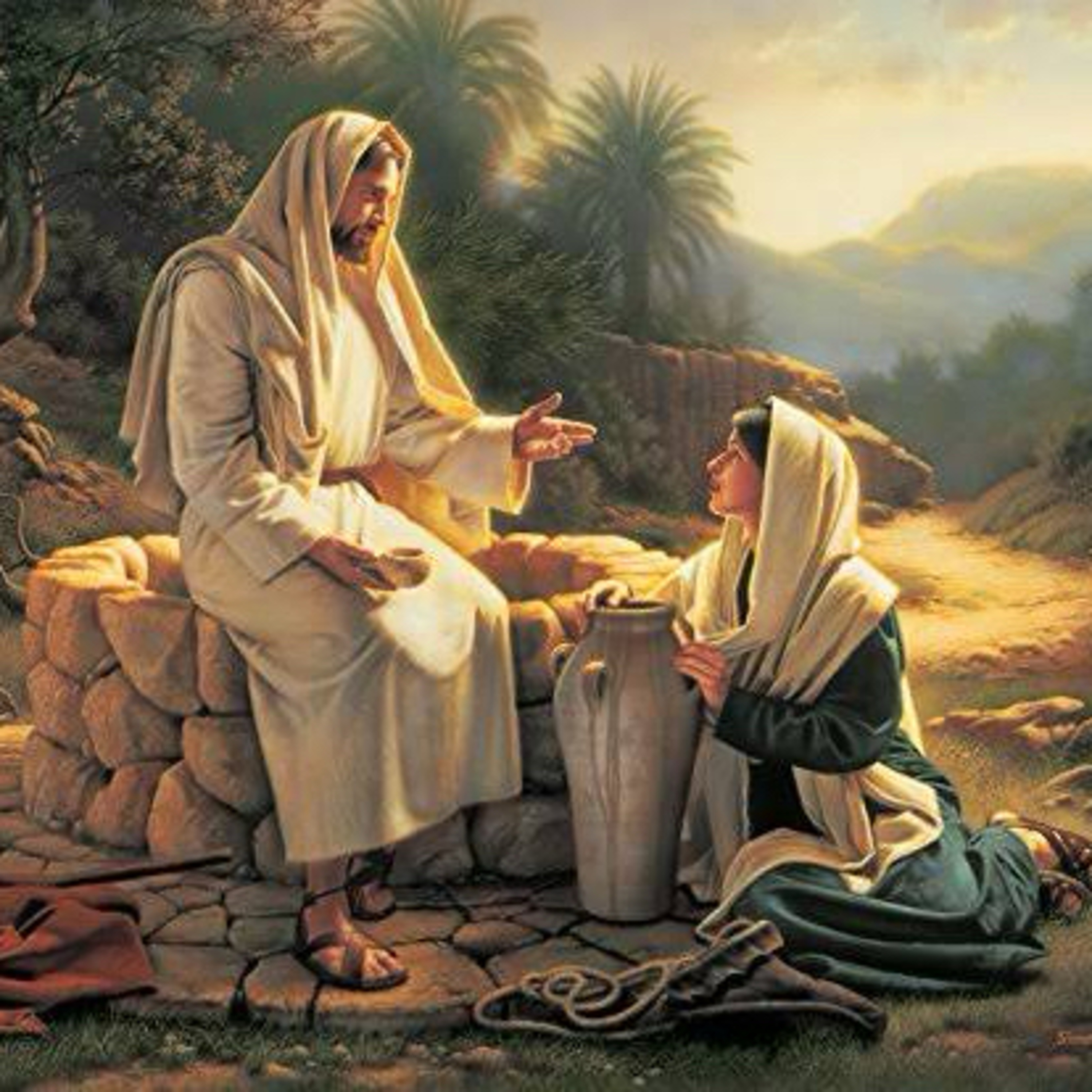 Nicodemus and the Samaritan woman… episode artwork