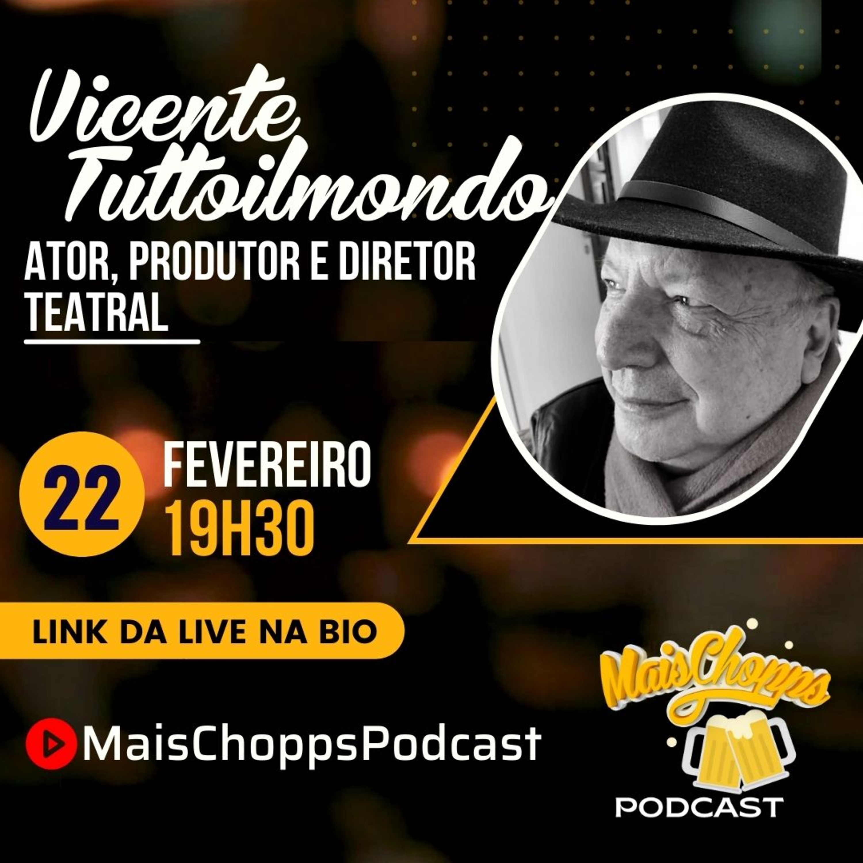 VICENTE TUTTOILMONDO🎭 | MaisChopps Podcast 039🍻🎙️ episode artwork