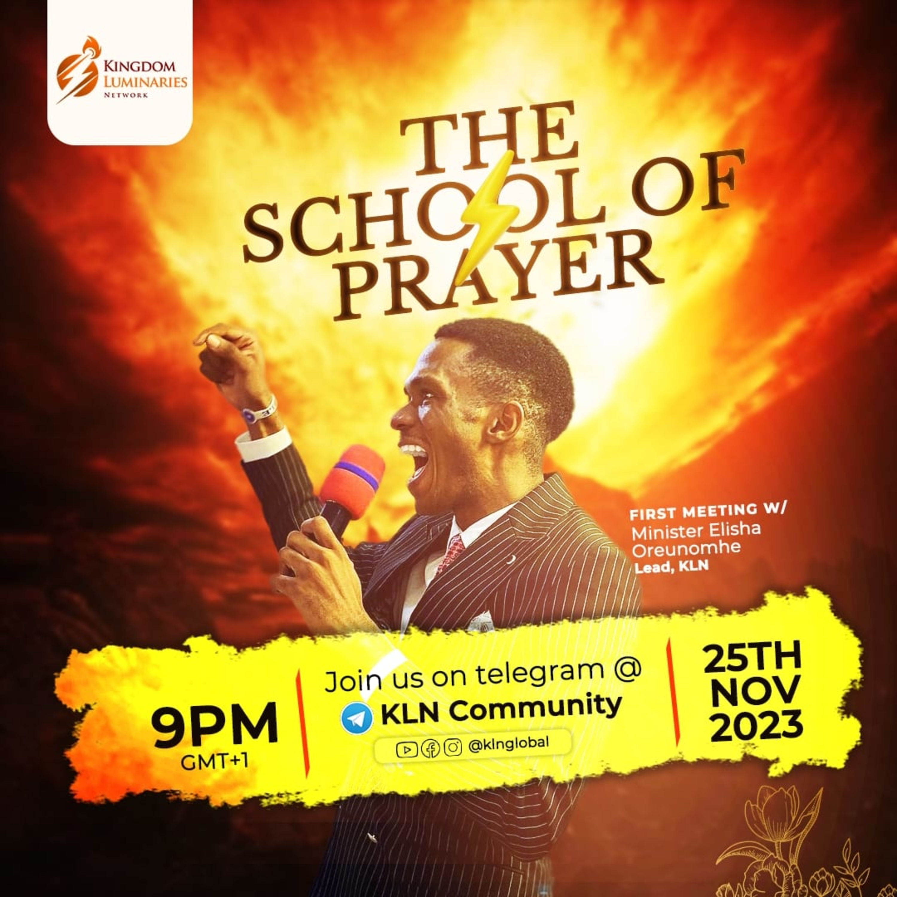 The School of Prayer W/ Elisha Oreunomhe episode artwork