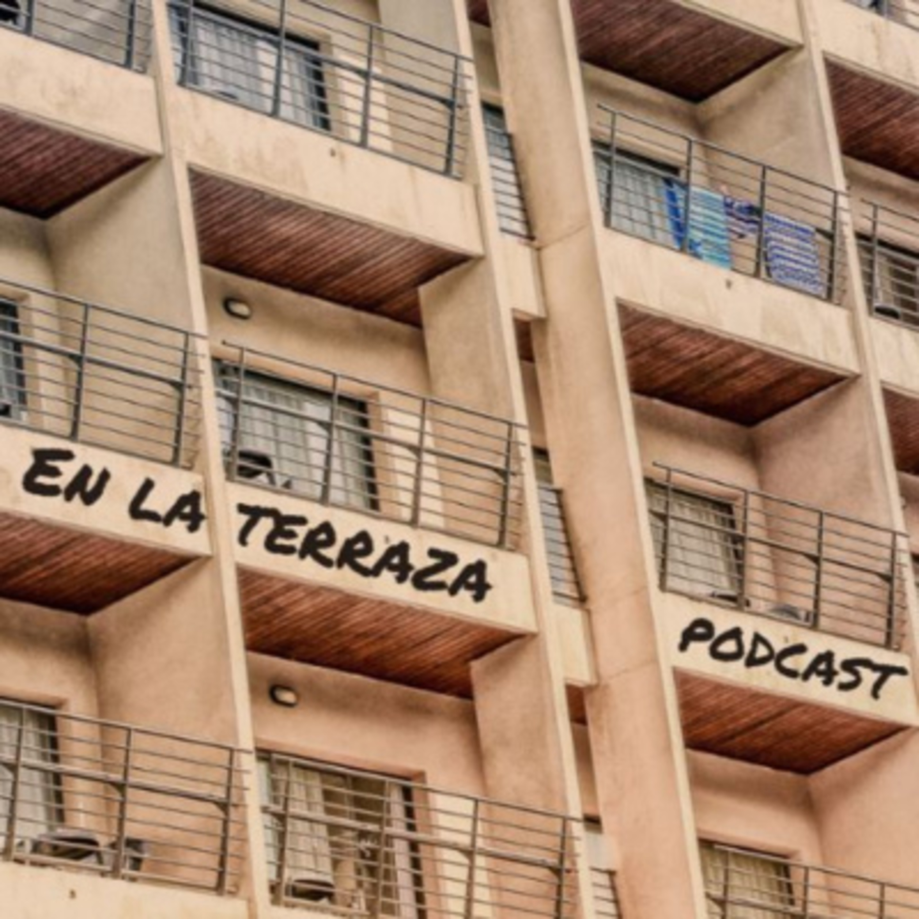 En la terraza