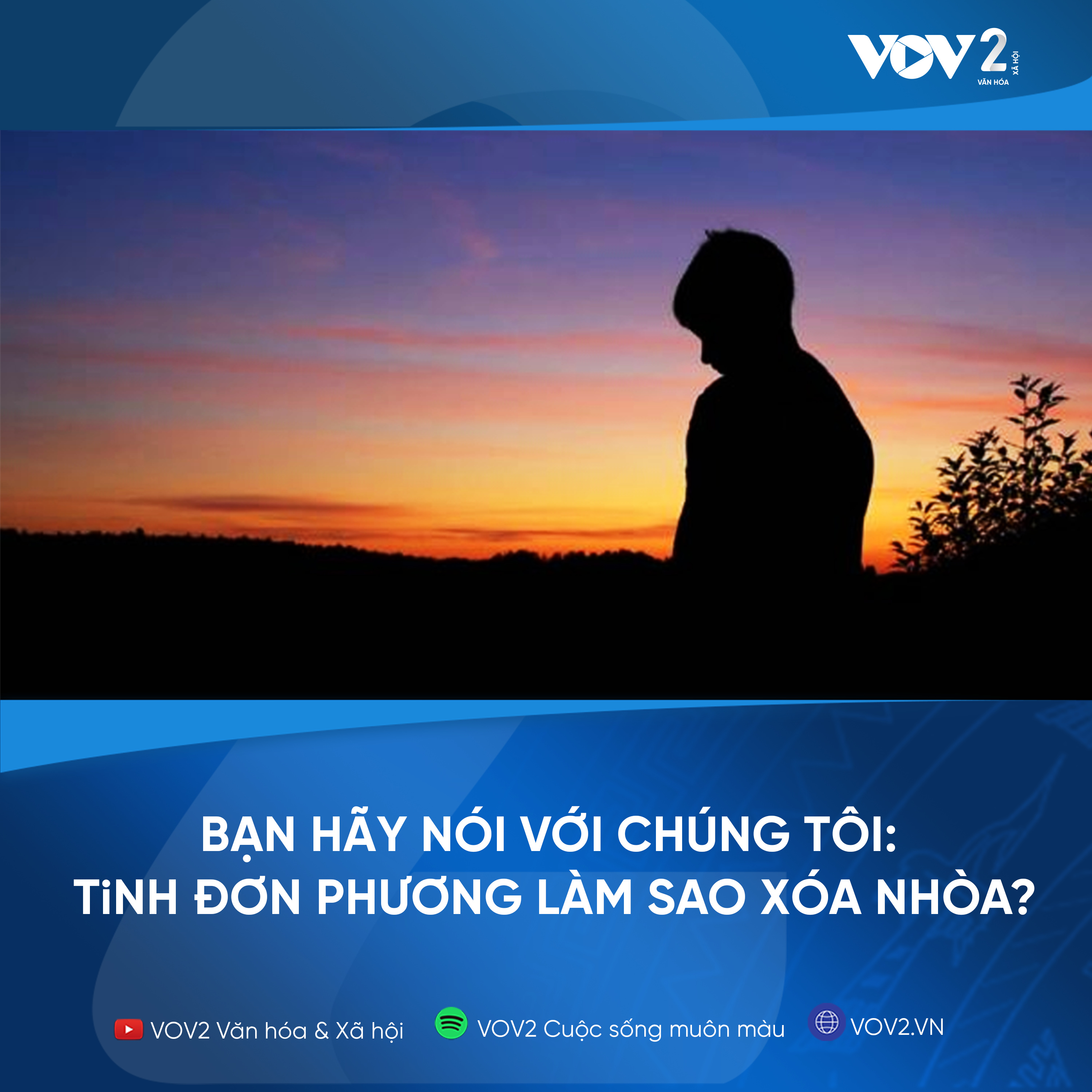 VOV2 - Bạn hãy nói với chúng tôi : Tình đơn phương làm sao xóa nhòa? episode artwork
