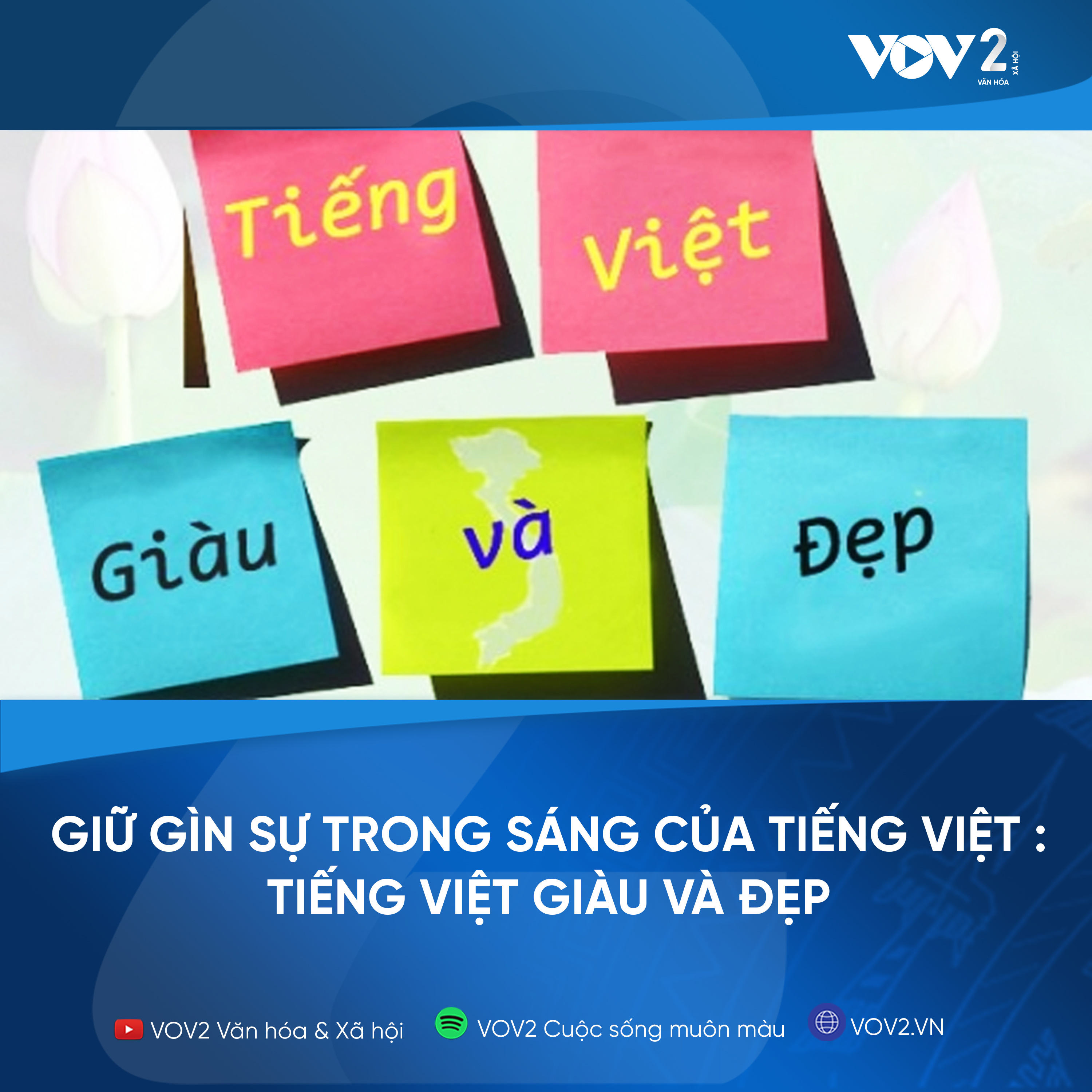 VOV2 - Giữ gìn sự trong sáng của Tiếng Việt : Tiếng Việt giàu và đẹp episode artwork