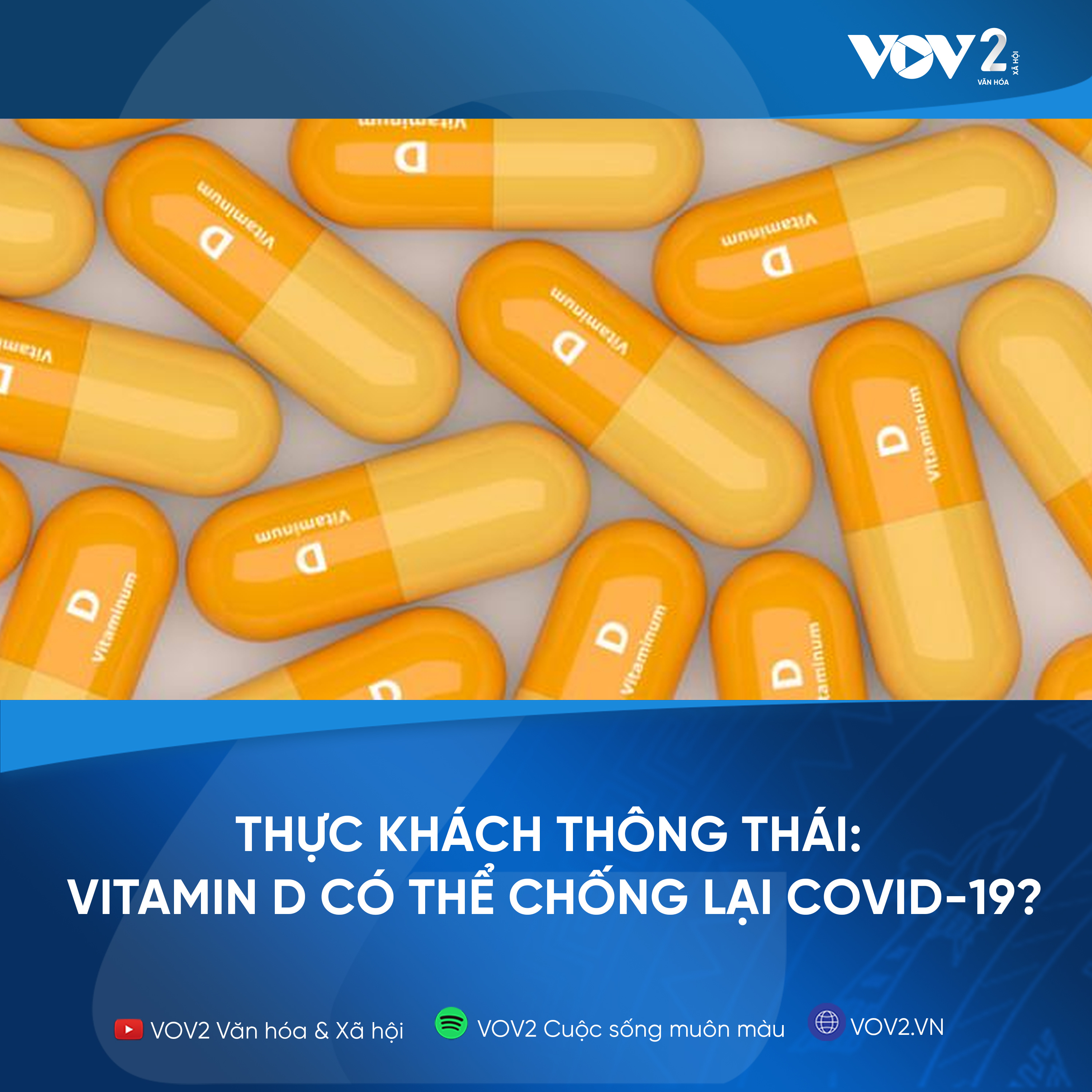 VOV2 - Thực khách thông thái: Vitamin D có thể chống lại COVID-19? episode artwork