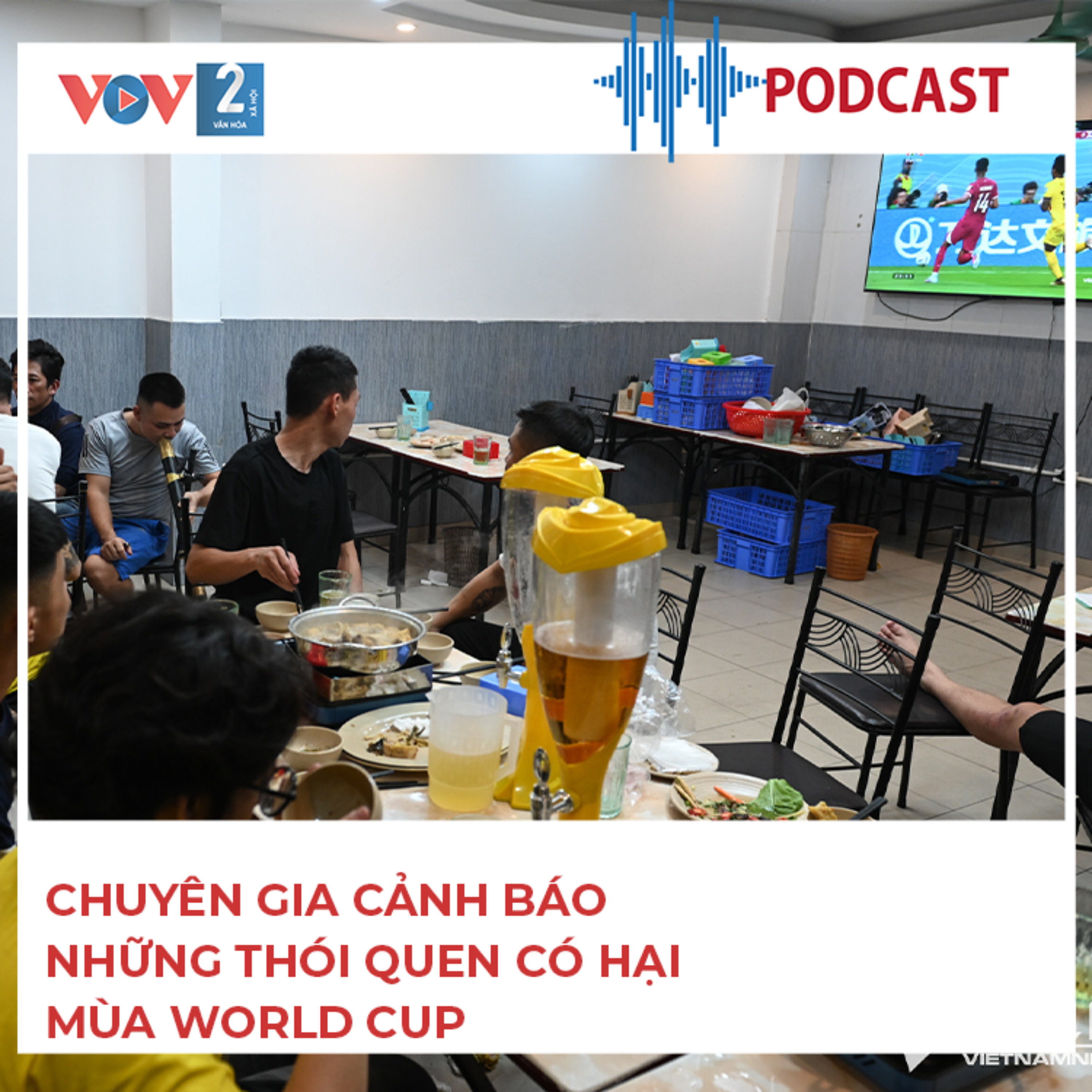 Chuyên gia cảnh báo những thói quen có hại mùa World cup episode artwork