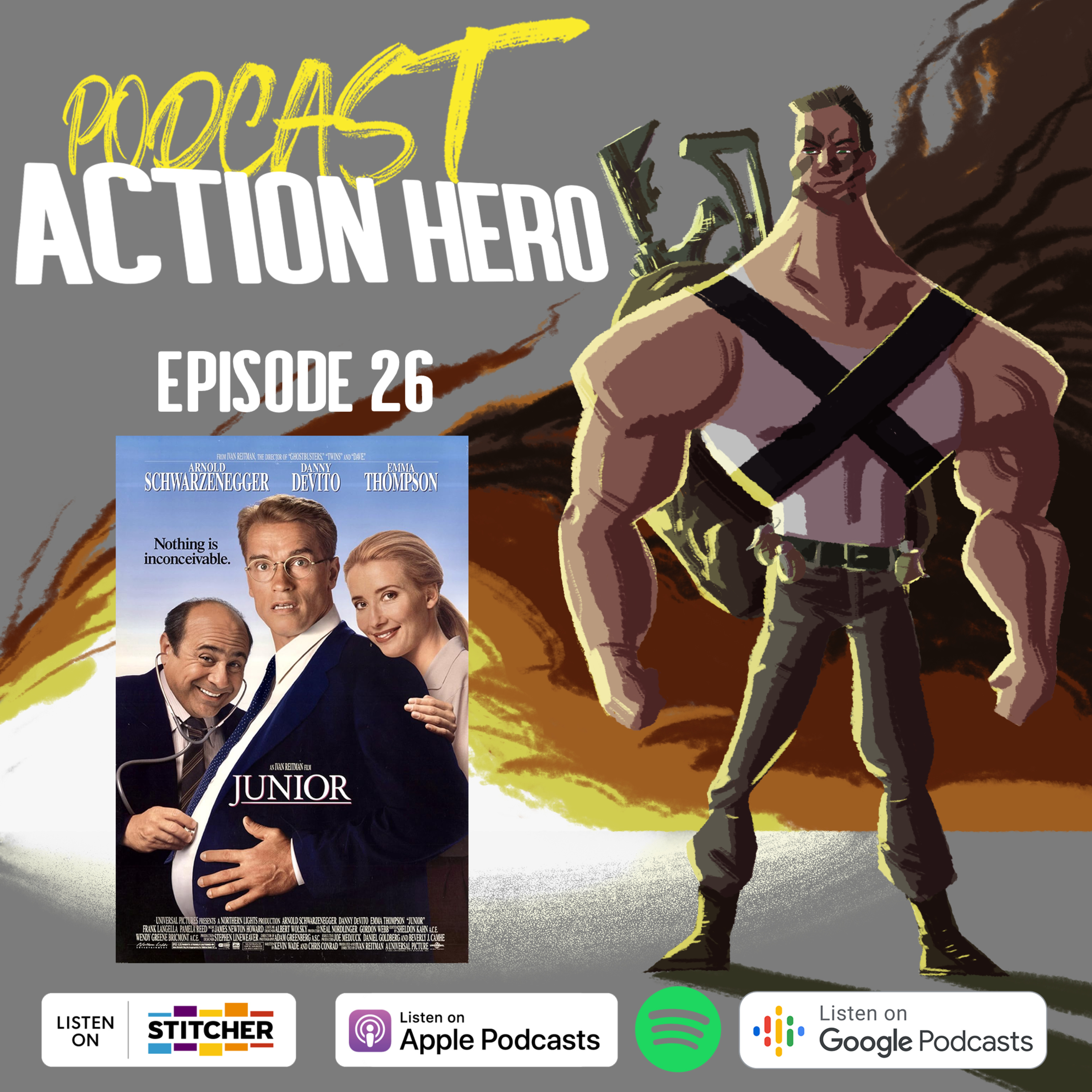 Podcast Action Hero: The Films of Arnold Schwarzenegger