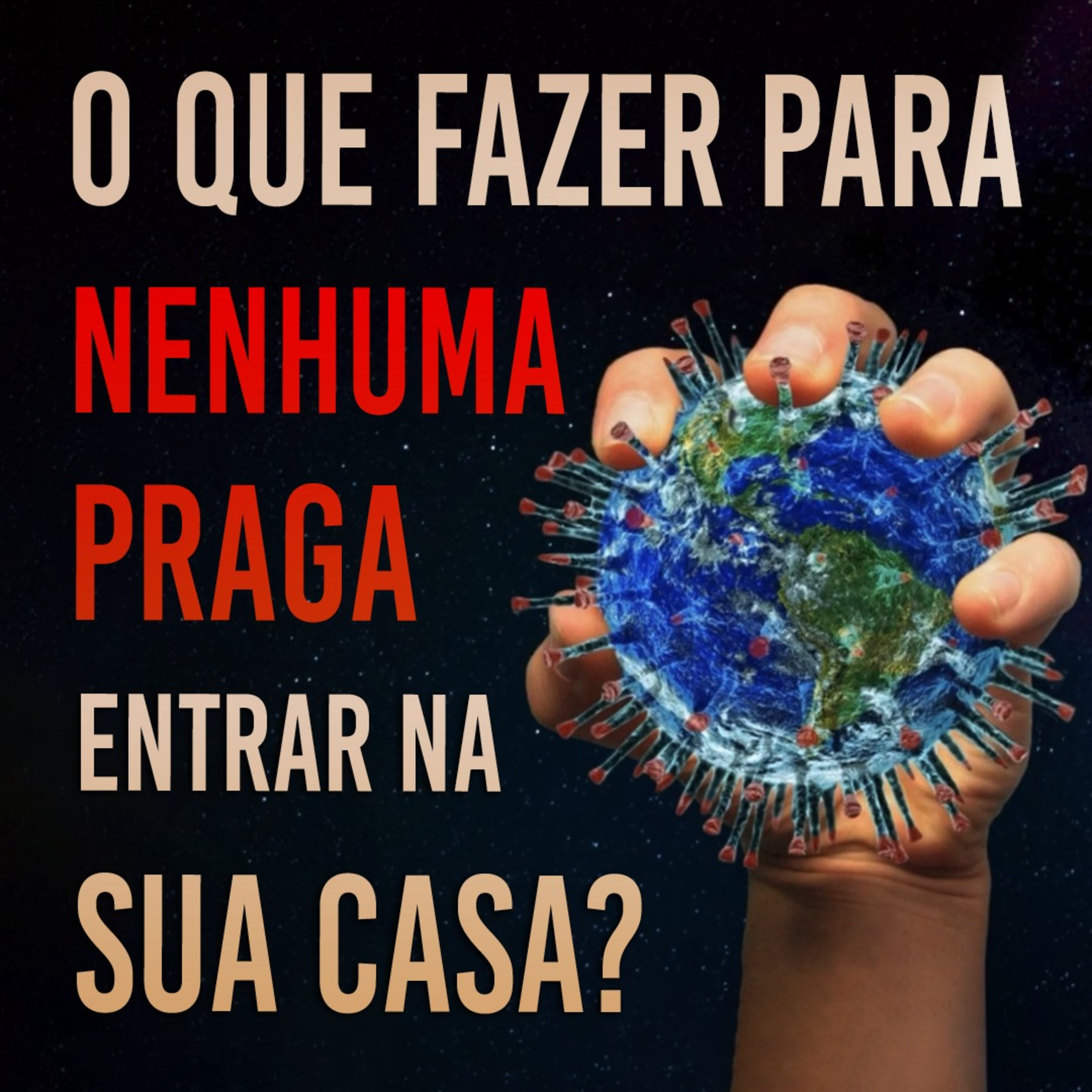 O que fazer para nenhuma praga entrar na sua casa (Êx 10 28, 29)