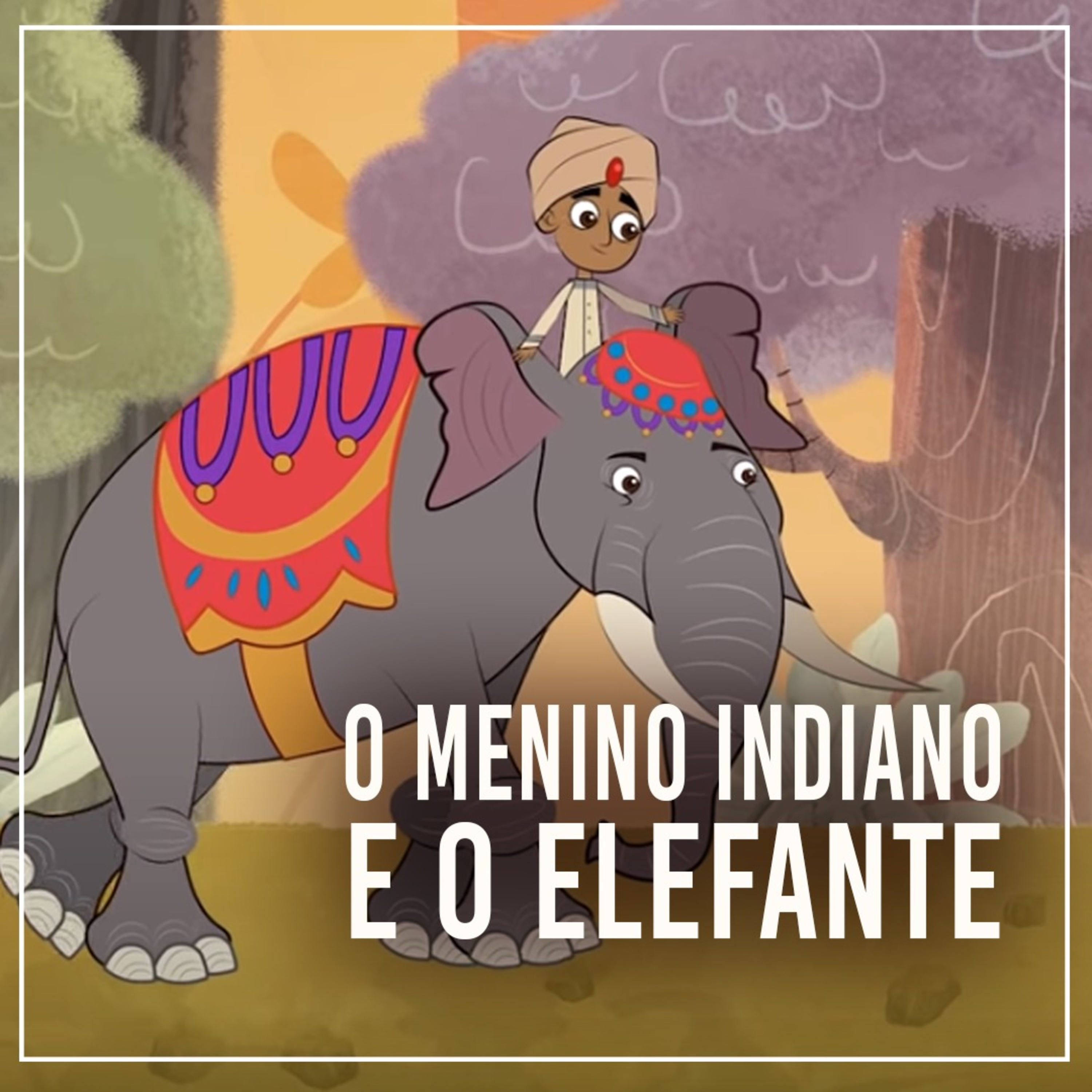 O menino indiano e o elefante