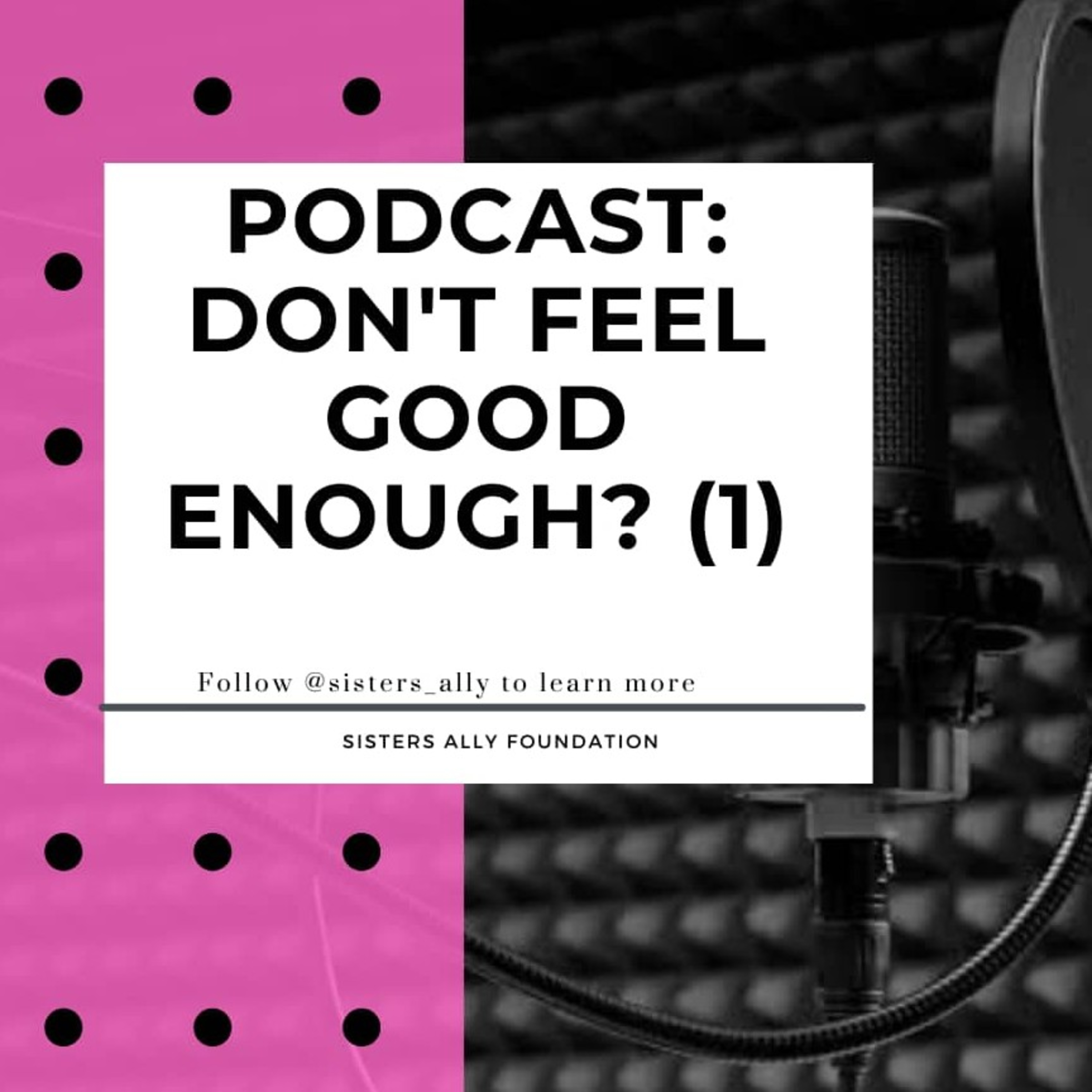 Don't feel good enough? (1) episode artwork