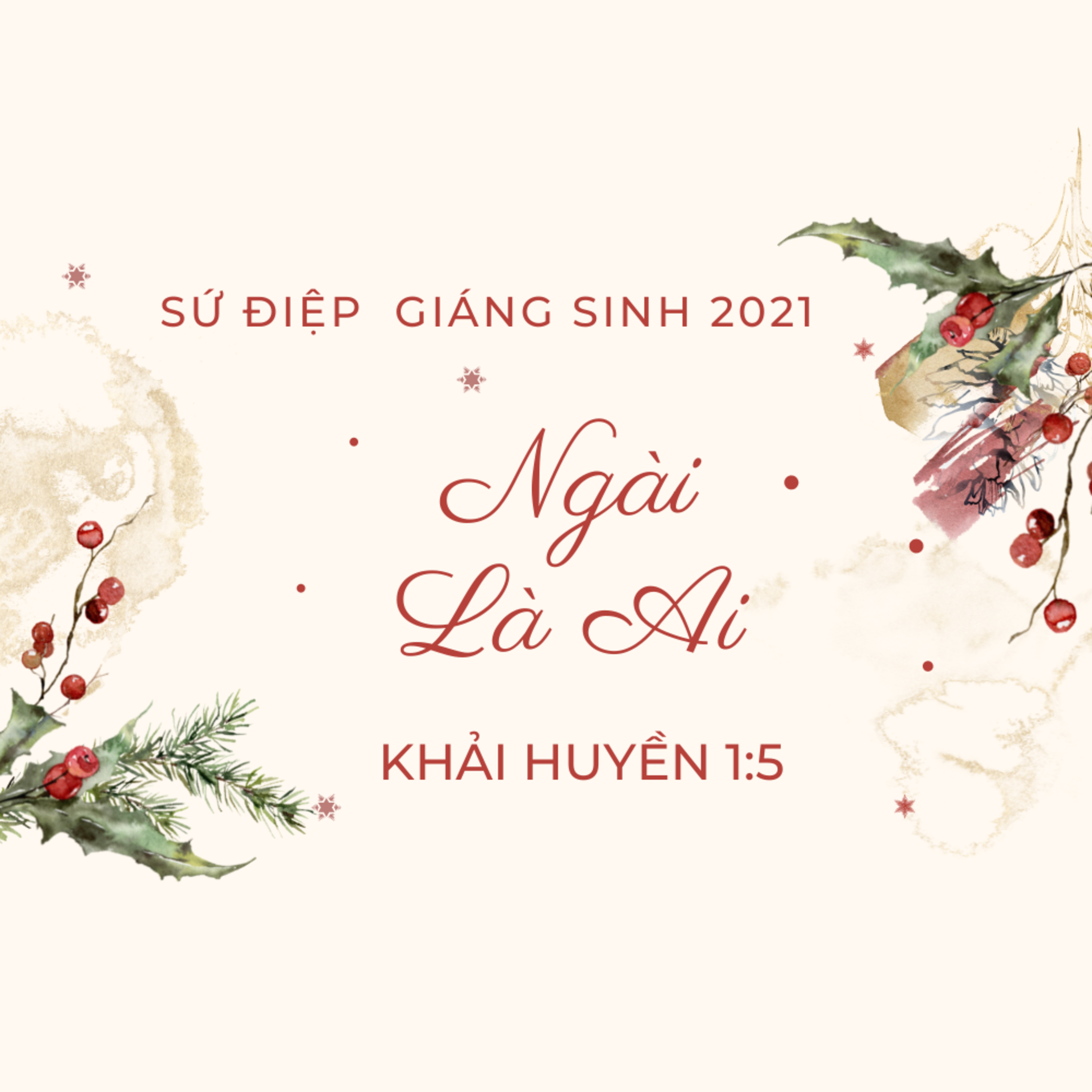 KHẢI HUYỀN 1:5 | NGÀI LÀ AI | BÀI GIẢNG GIÁNG SINH 2021 || MSB episode artwork