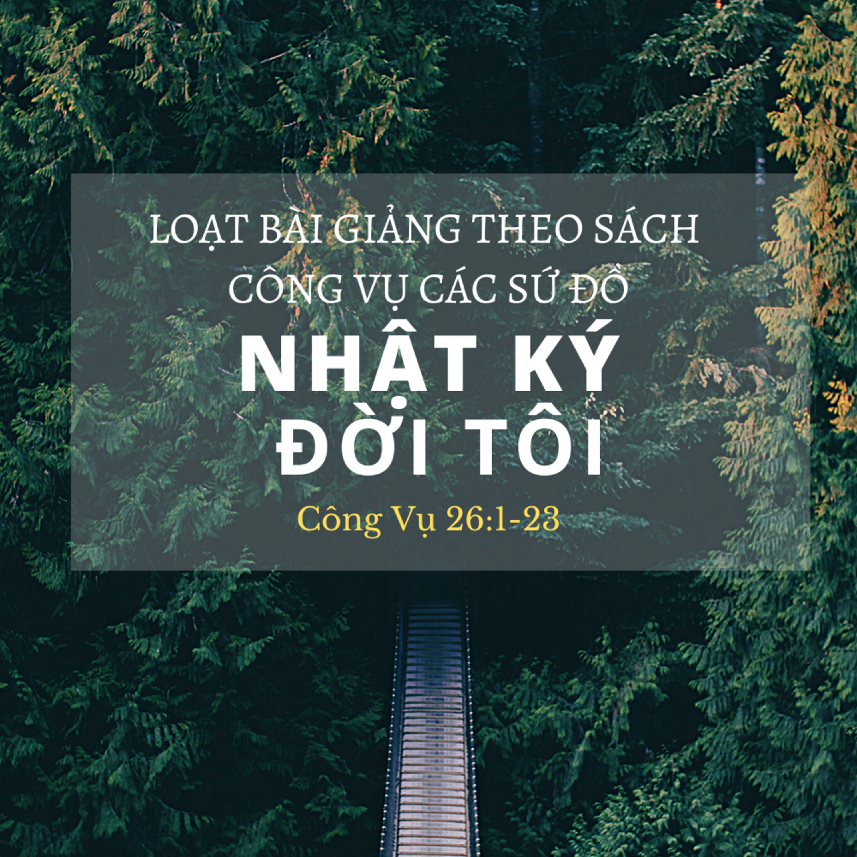 Công Vụ 26:1-23 | NHẬT KÝ ĐỜI TÔI | CÔNG VỤ CÁC SỨ ĐỒ || MS Bùi Văn Ba episode artwork
