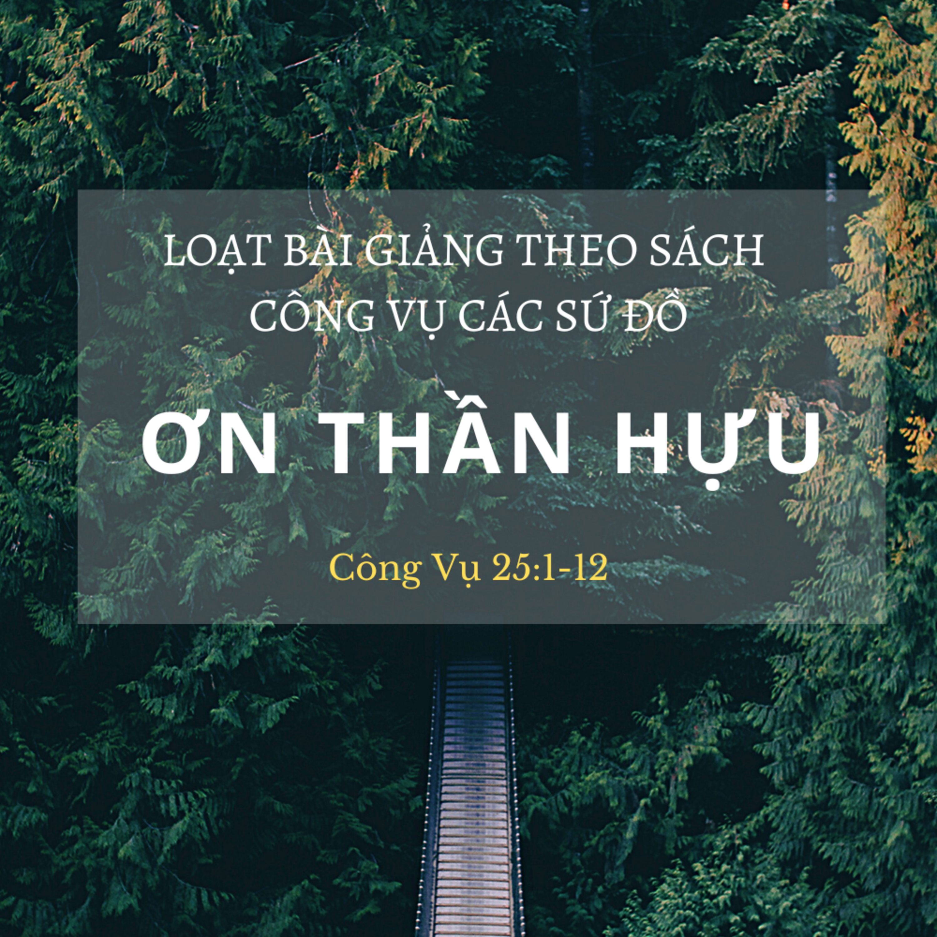 Công Vụ 25:1-12 | ƠN THẦN HỰU || MS Bùi Văn Ba episode artwork