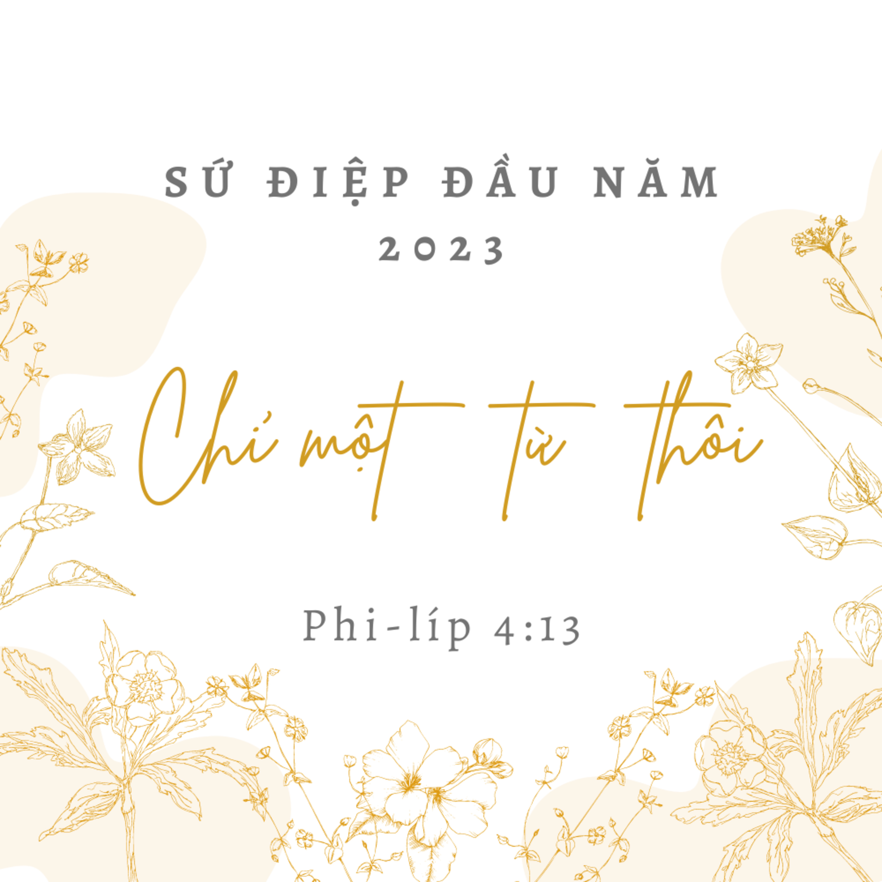 PHILIP 4:13 | CHỈ MỘT TỪ THÔI | SỨ ĐIỆP TÂN NIÊN || Mục sư Bùi Văn Ba episode artwork