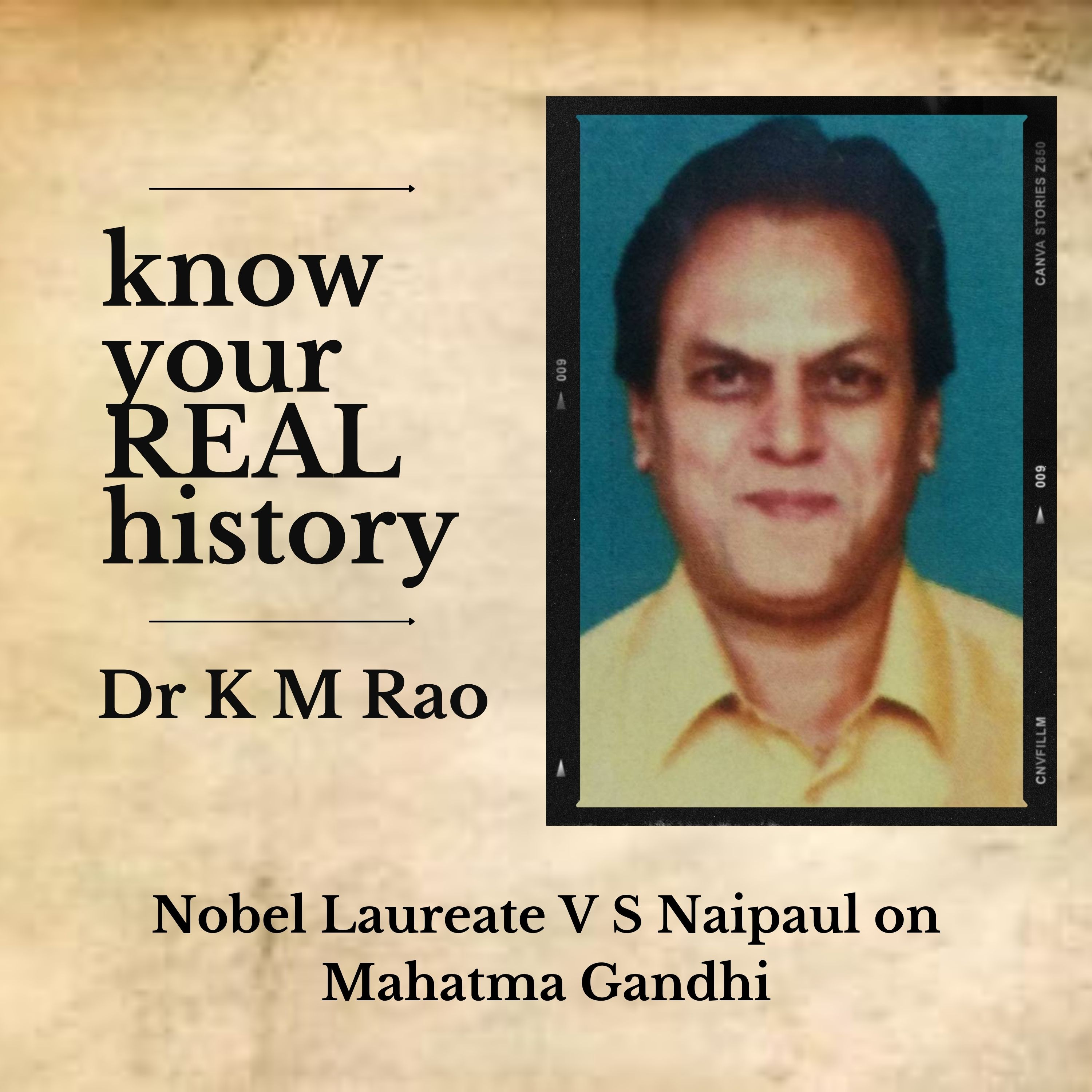 know your REAL history || Dr K M Rao Podcast