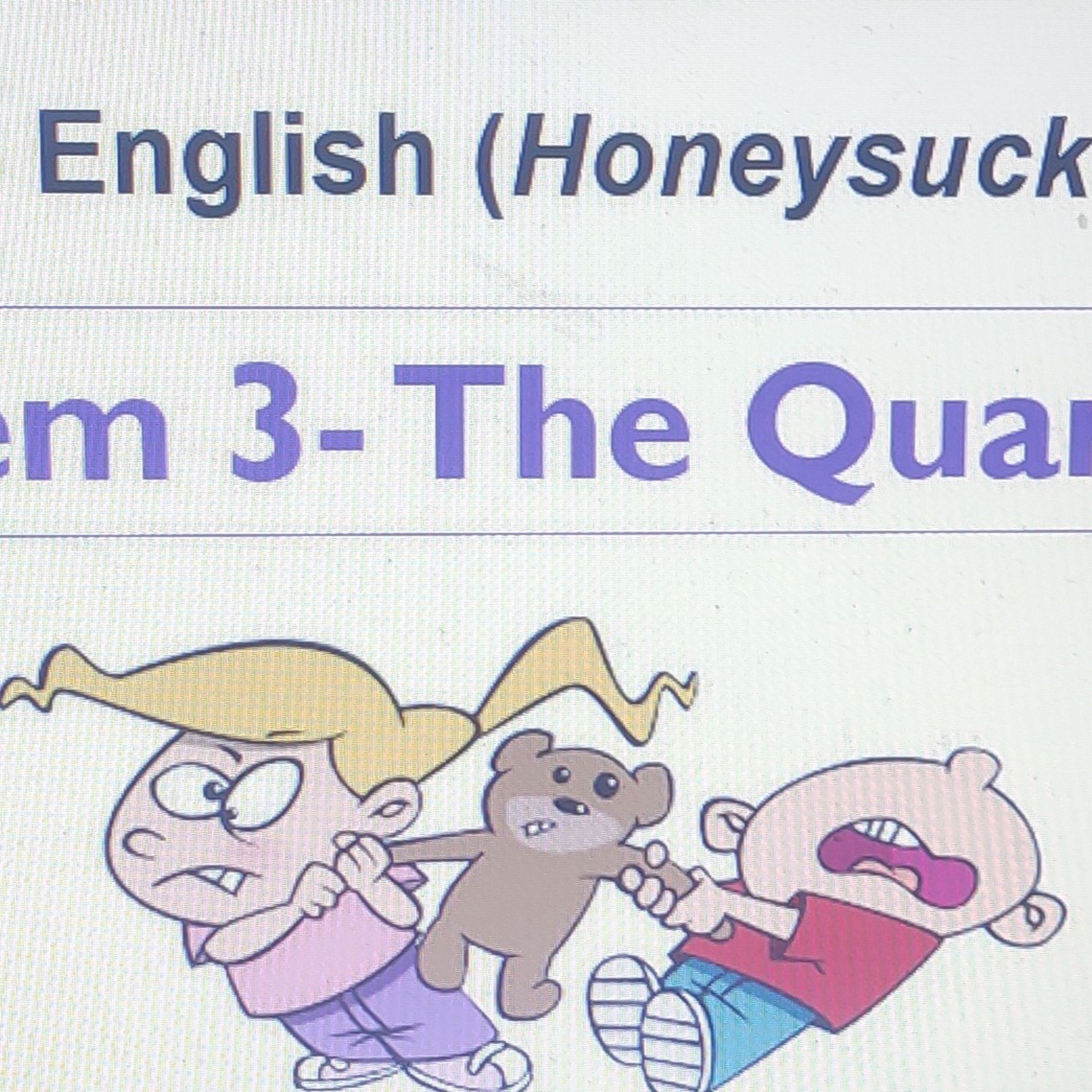 The Quarrel, poem written by Eleanor Farjeon