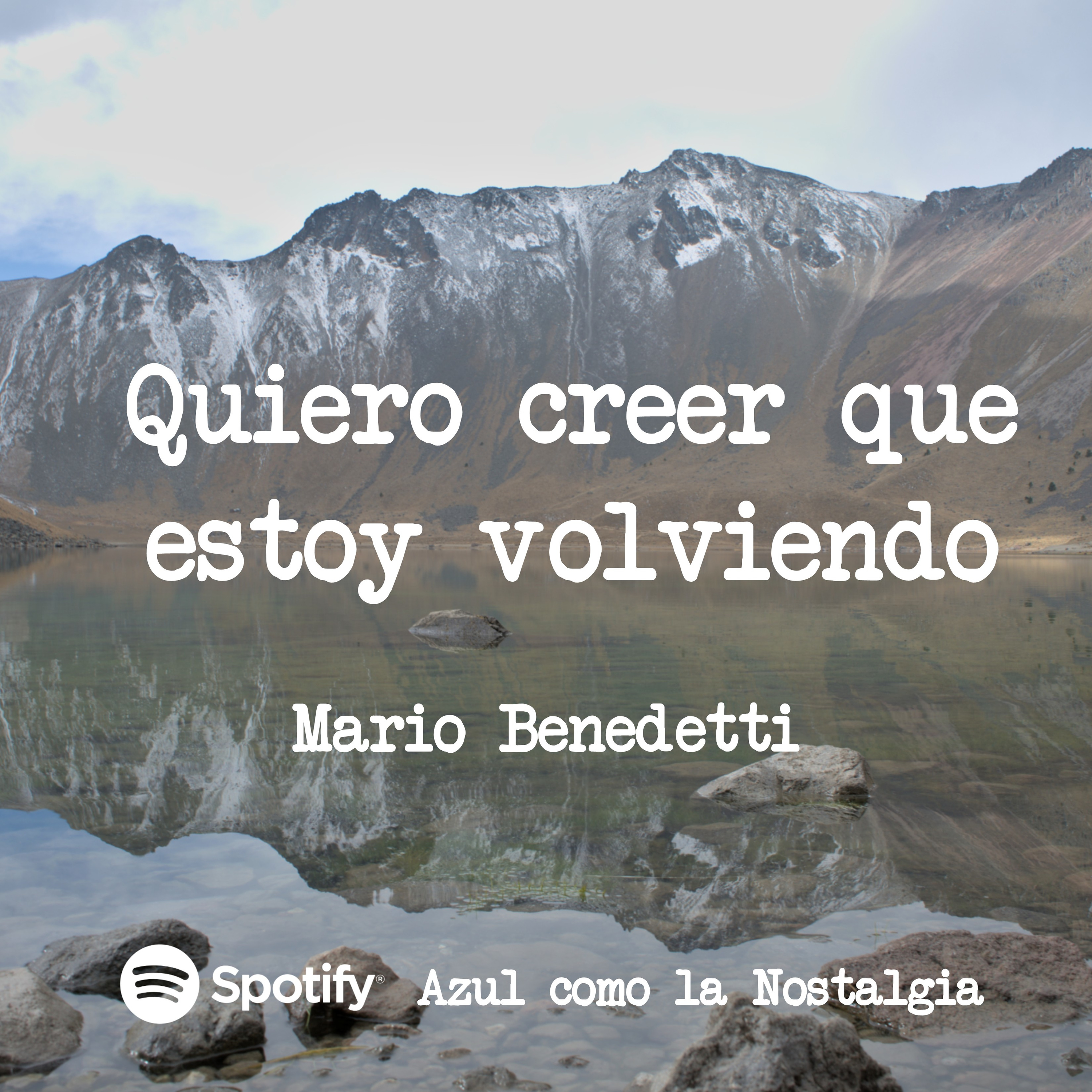 Quiero creer que estoy volviendo - Mario Benedetti - poesía episode artwork