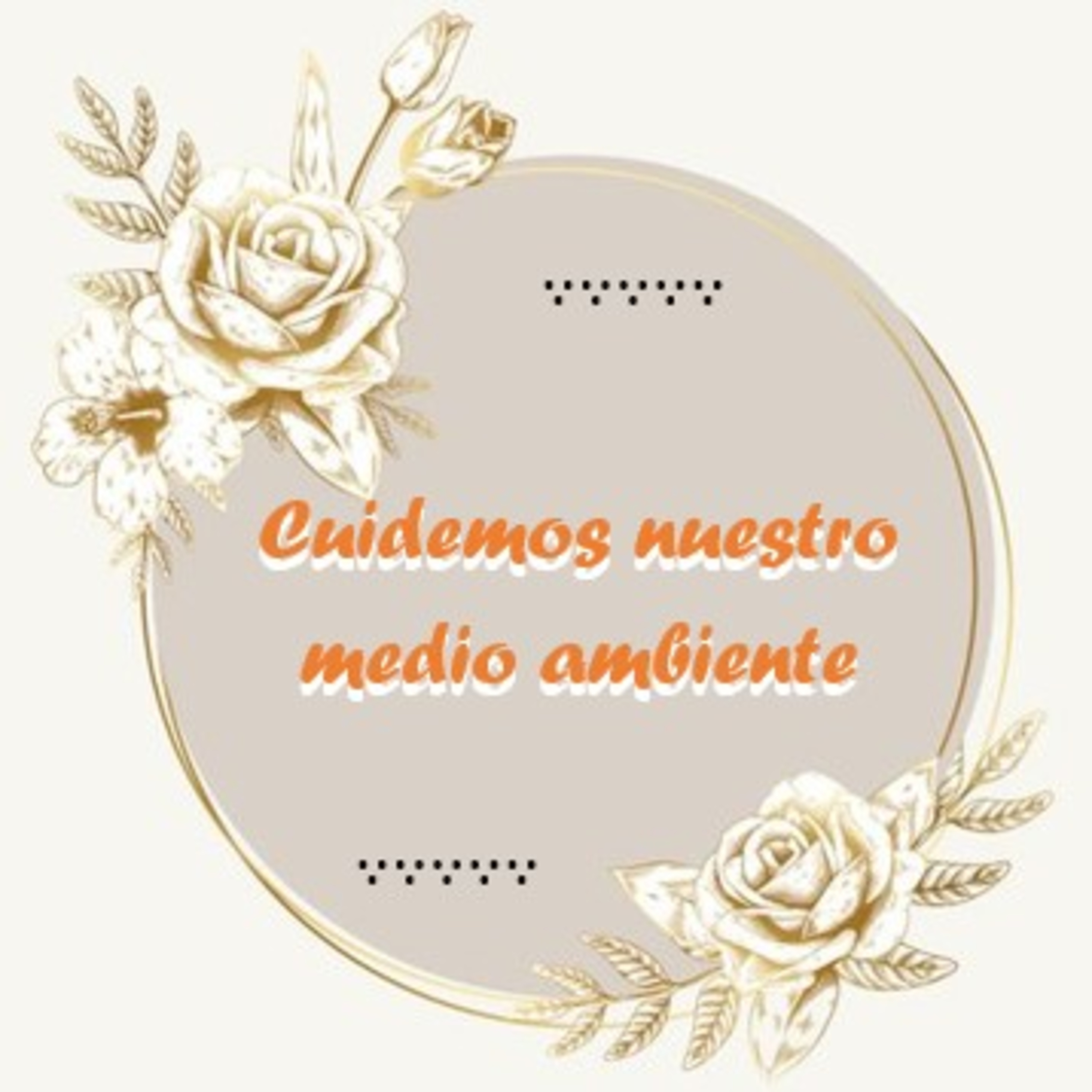 🌻❄️ CUIDEMOS NUESTRO MEDIO AMBIENTE 🌱🌼