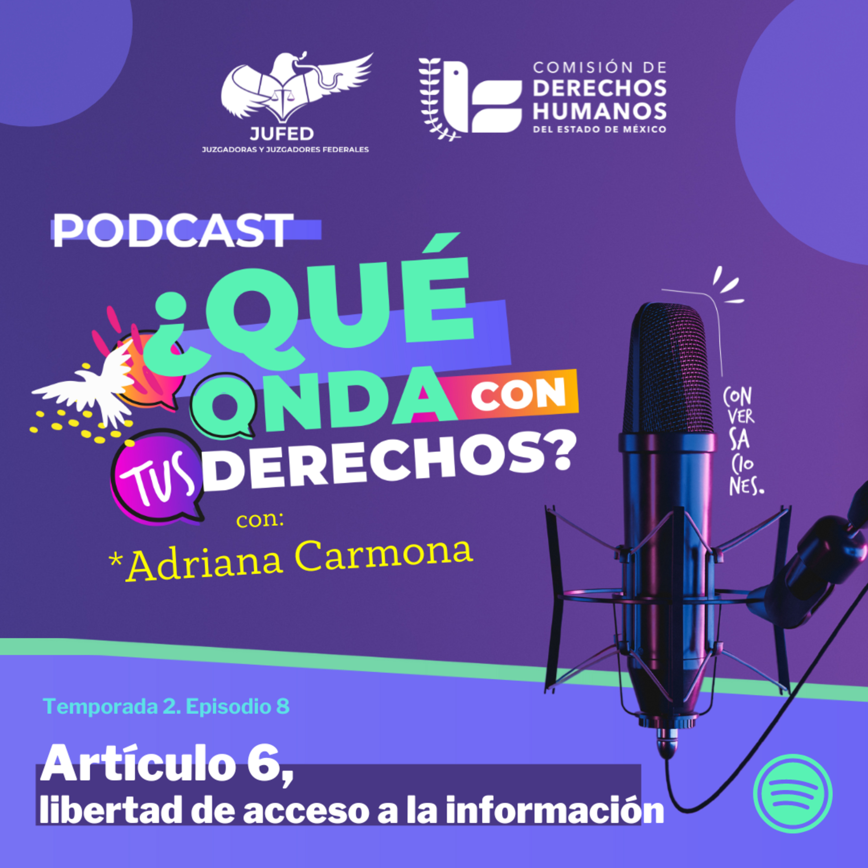 Libertad de acceso a la información y a las tecnologías de la información (tics); radiodifusión y comunicación. Temporada 2 JUFED episode artwork