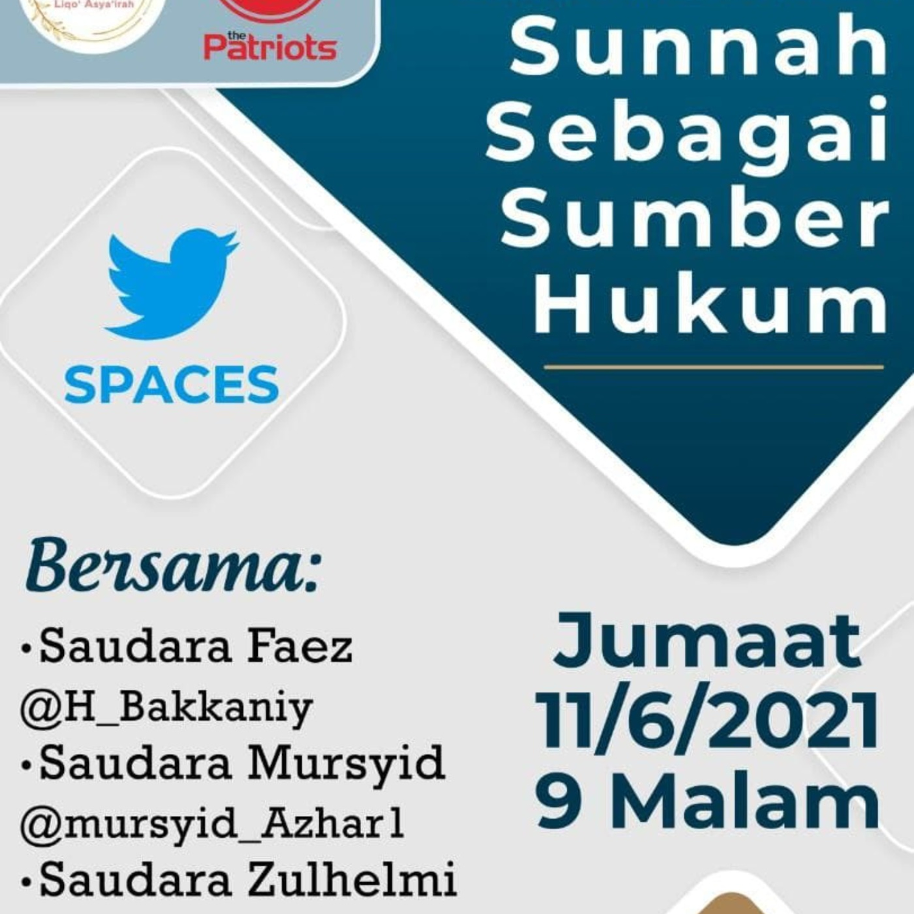 Sembang Santai Bersama Liqo\' Asya\'irah