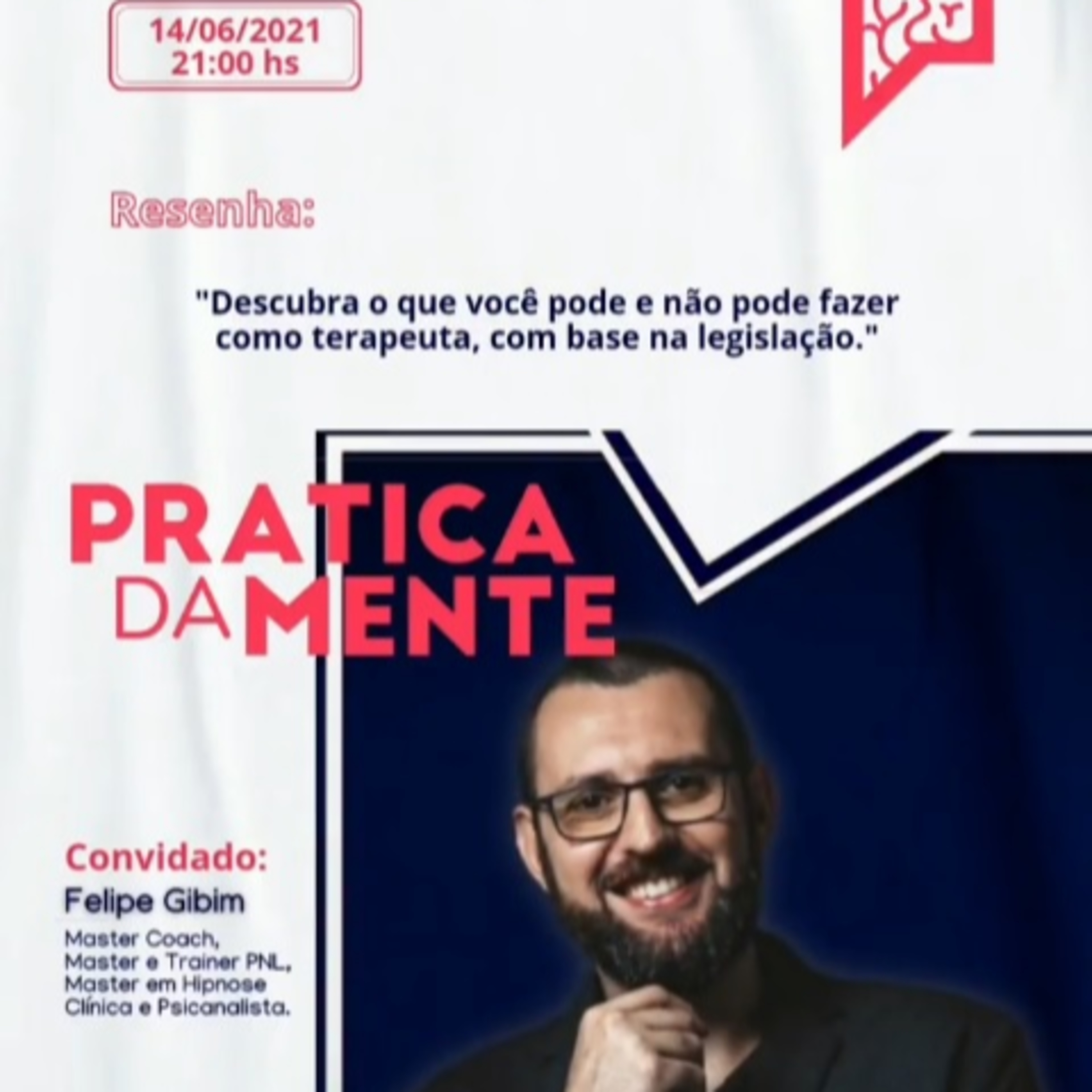 Descubra o que você pode e não pode fazer como terapeuta, com base na legislação - com Felipe Gibim episode artwork