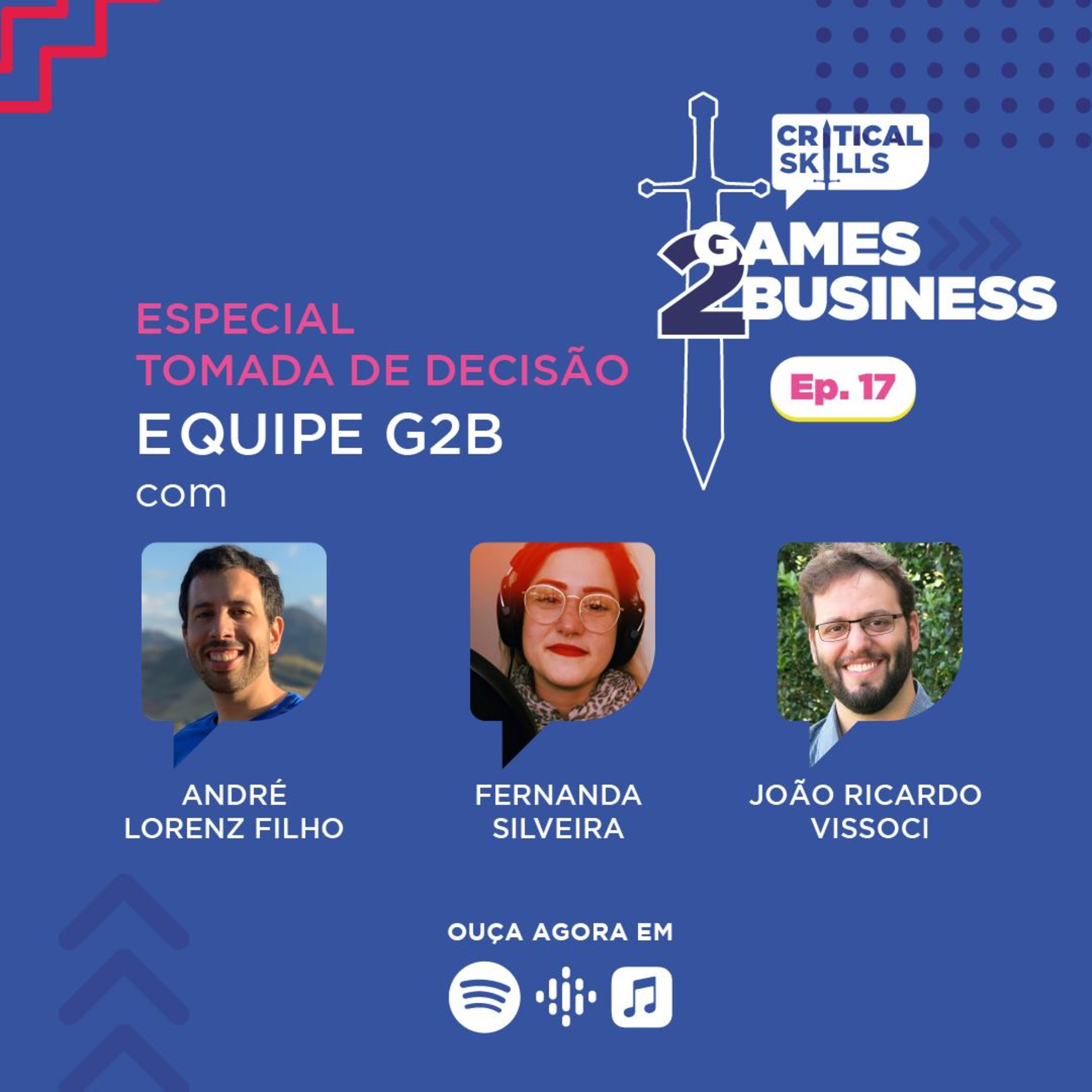 G2B na prática - Tomada de decisão, games e RPG.  episode artwork