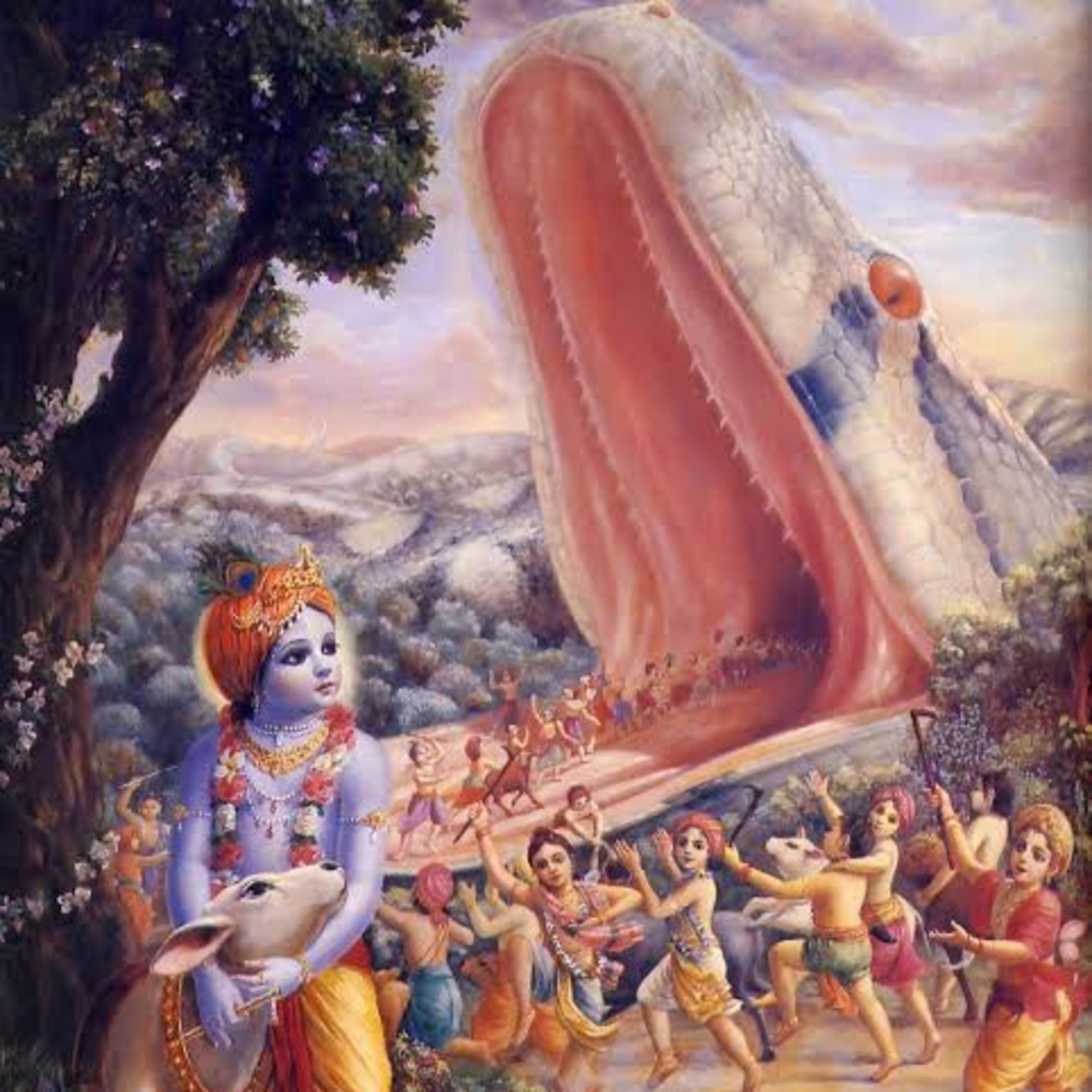 Krishna kills Aghasura episode artwork