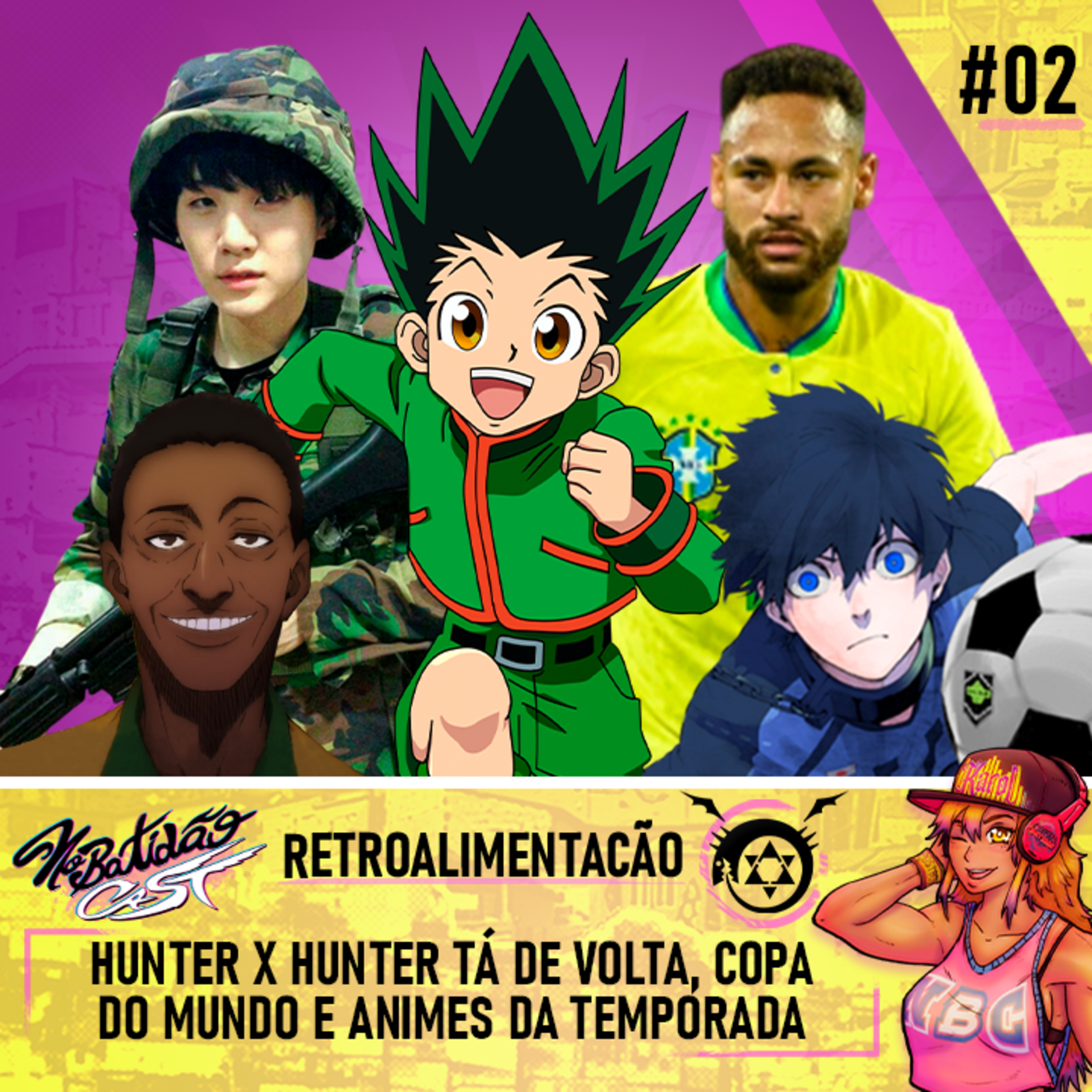 Retroalimentação #02 - Hunter x Hunter, Copa do Mundo e Animes da Temporada episode artwork