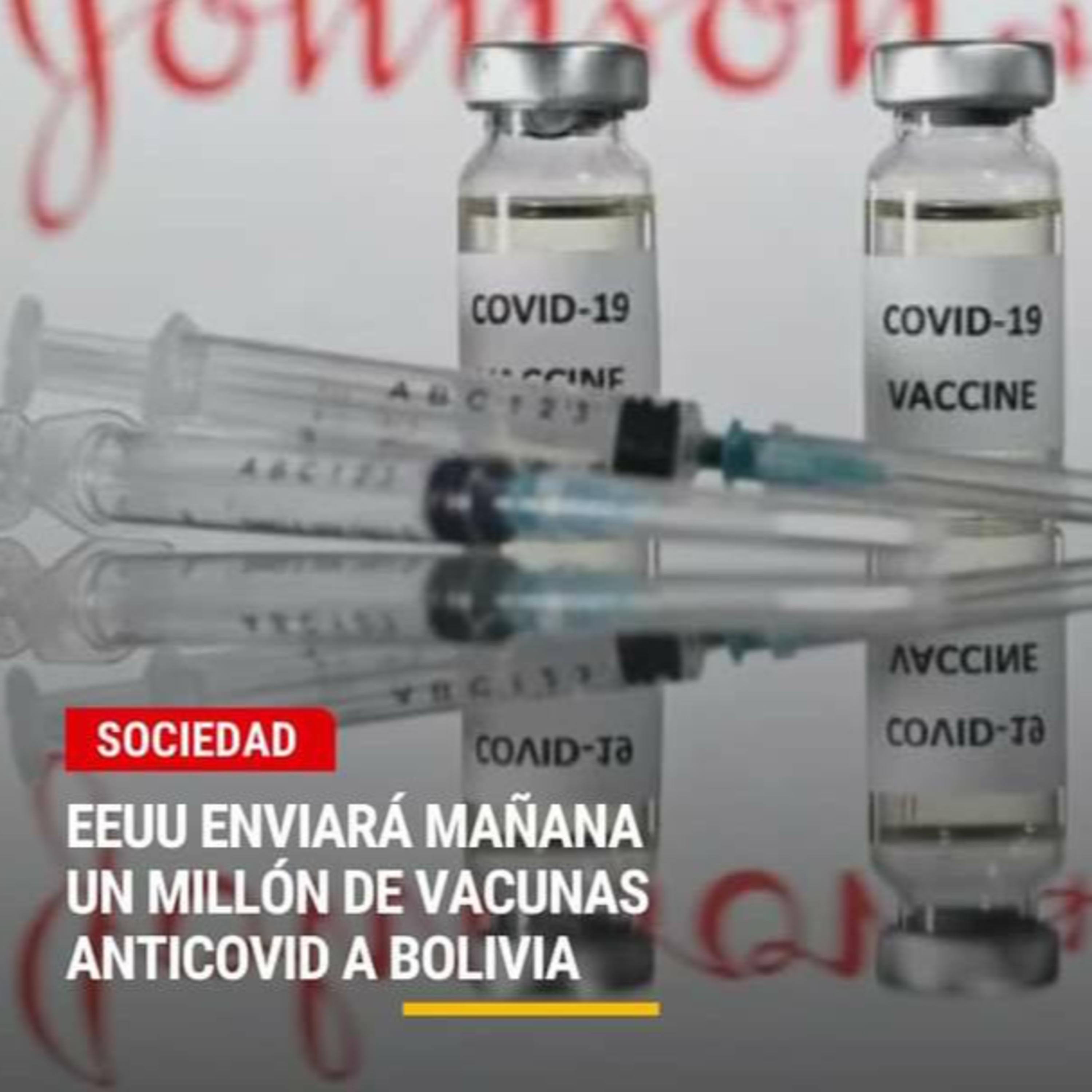 EEUU ENVIARA UN MILLON DE VACUNAS A BOLIVIA episode artwork