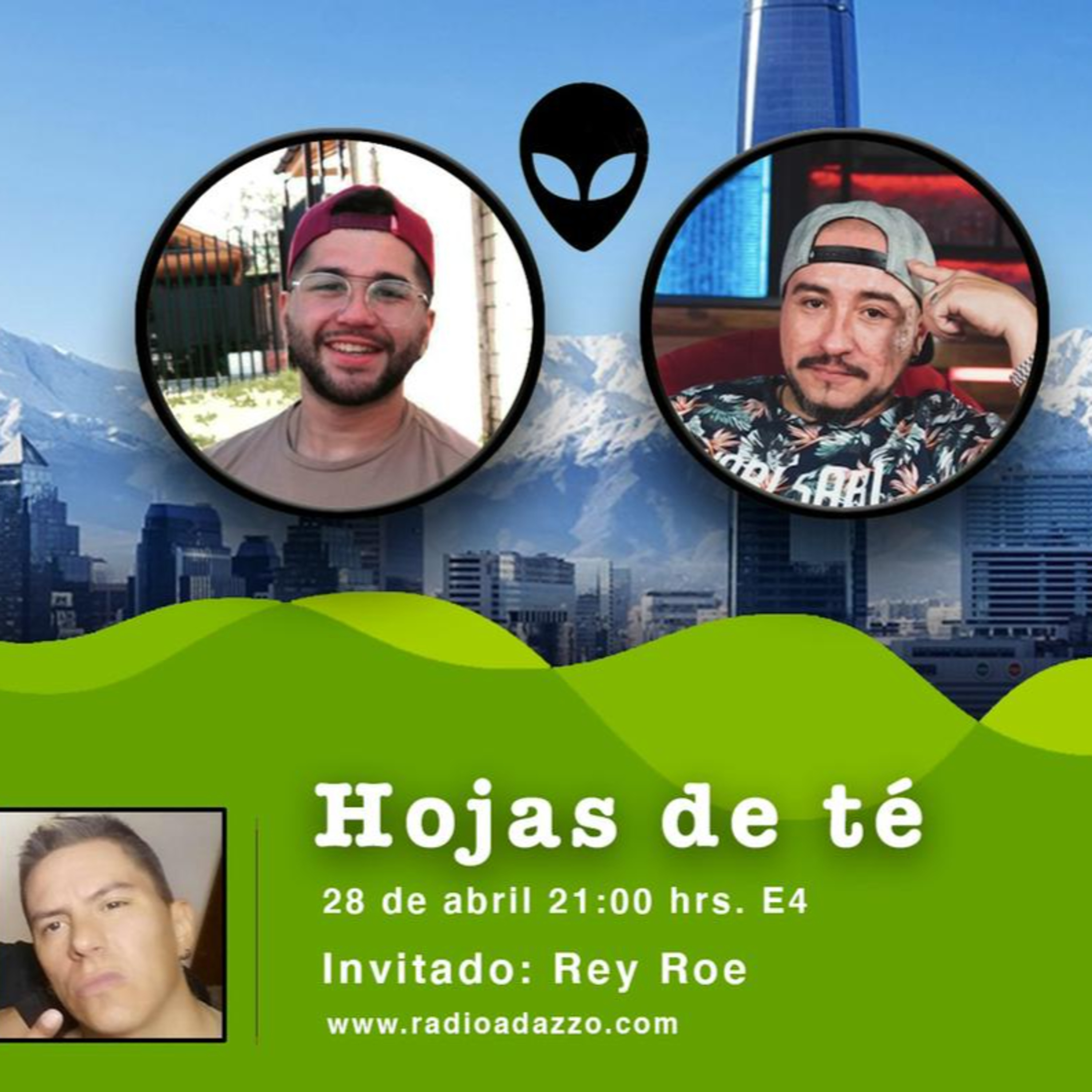 Hojas de té - 28 abril junto a Rey Roe - E4 episode artwork