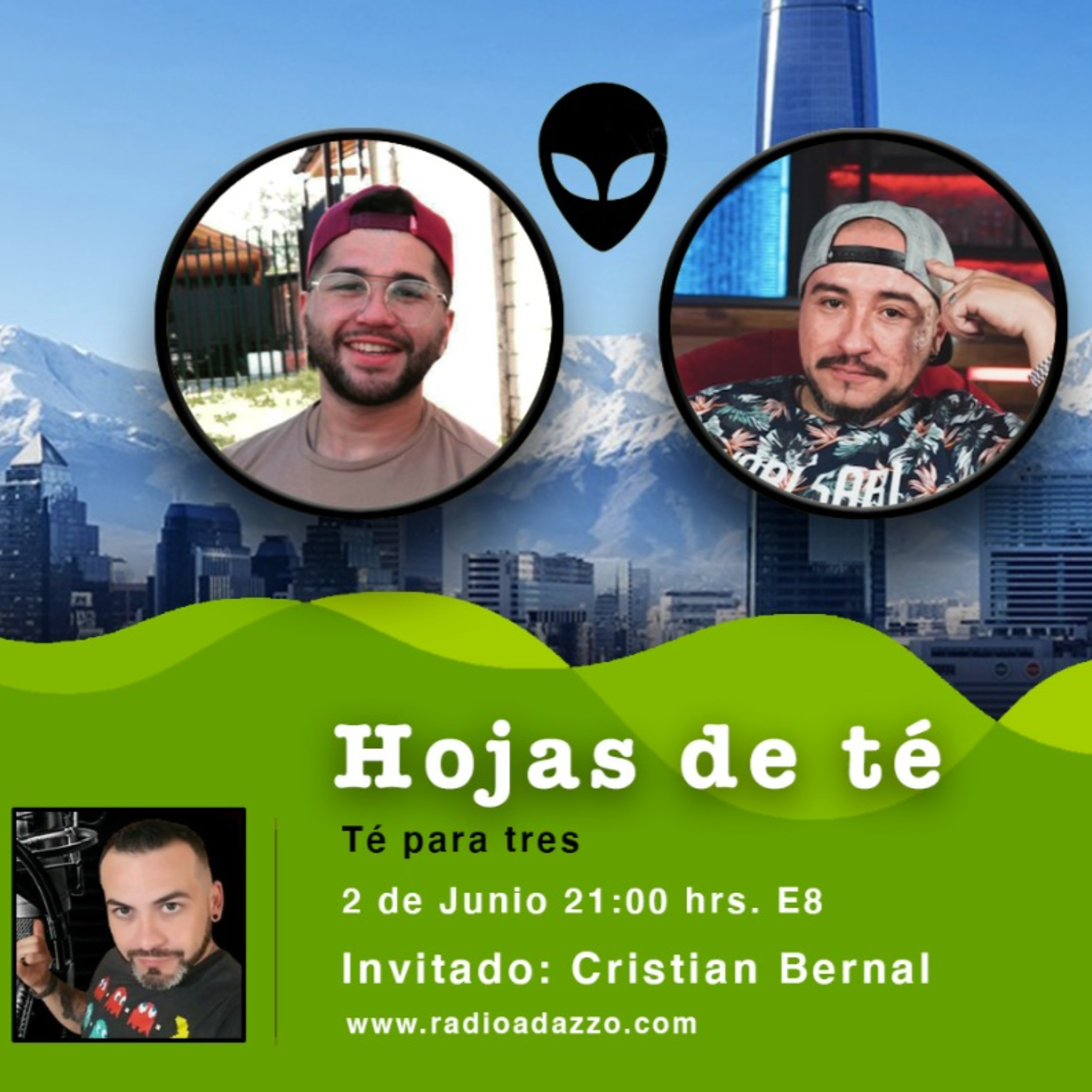 Hojas de té - Té para Tres; 2 de Junio junto a Cristian Bernal episode artwork