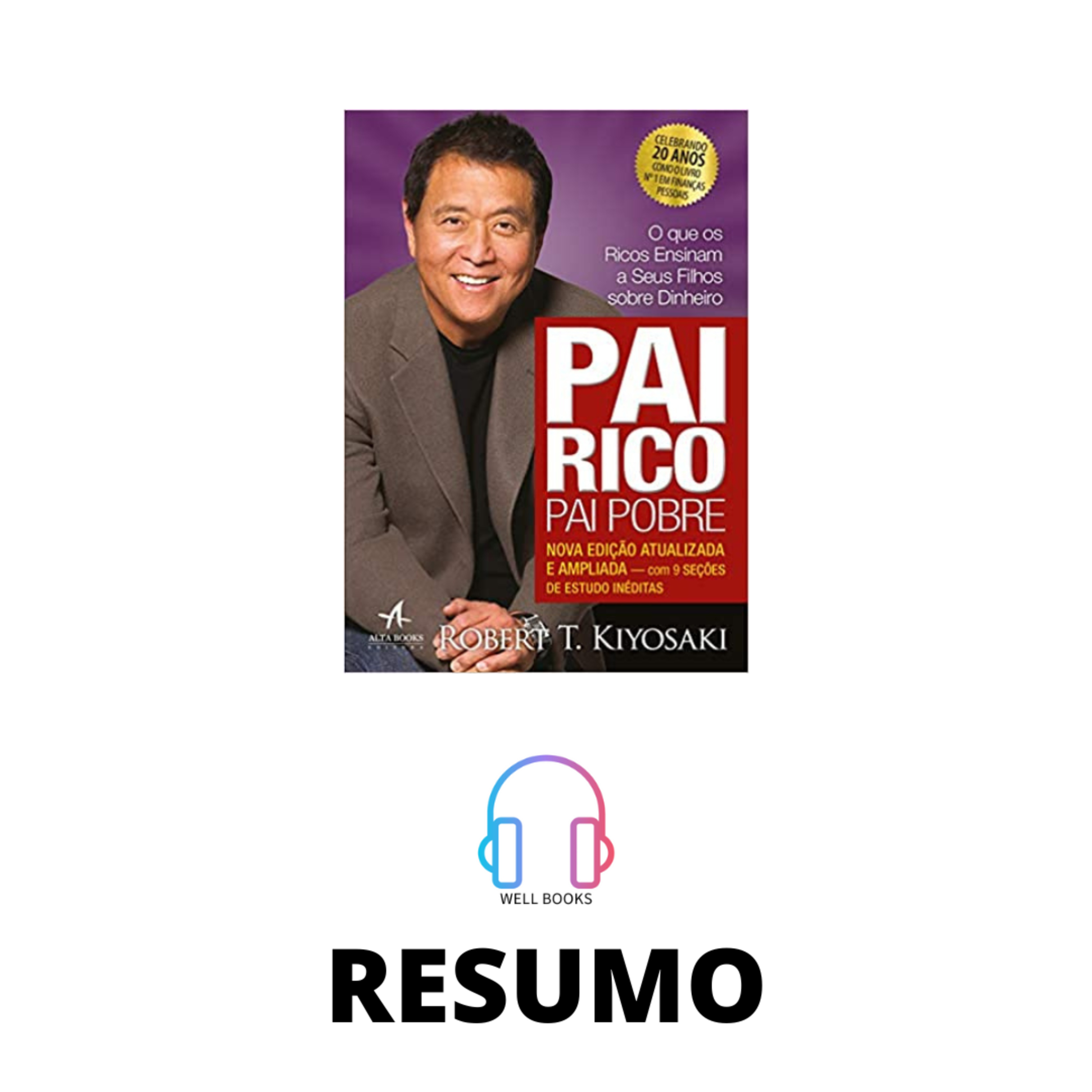 PAI RICO PAI POBRE / RESUMO / ROBERT T. KIYOSAKI episode artwork